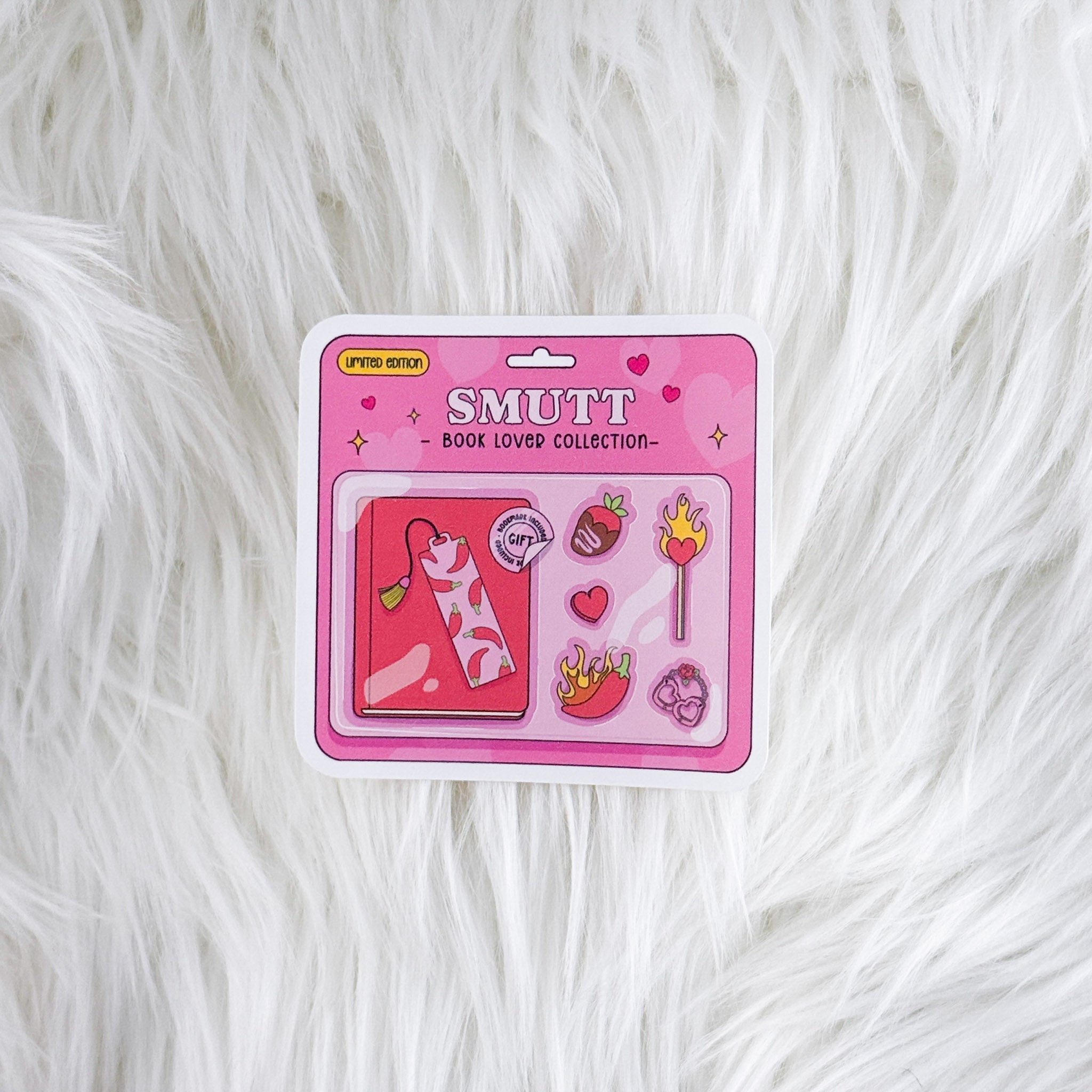 Smut Book Lover Collection // Large Matte Deco Sticker for Journals