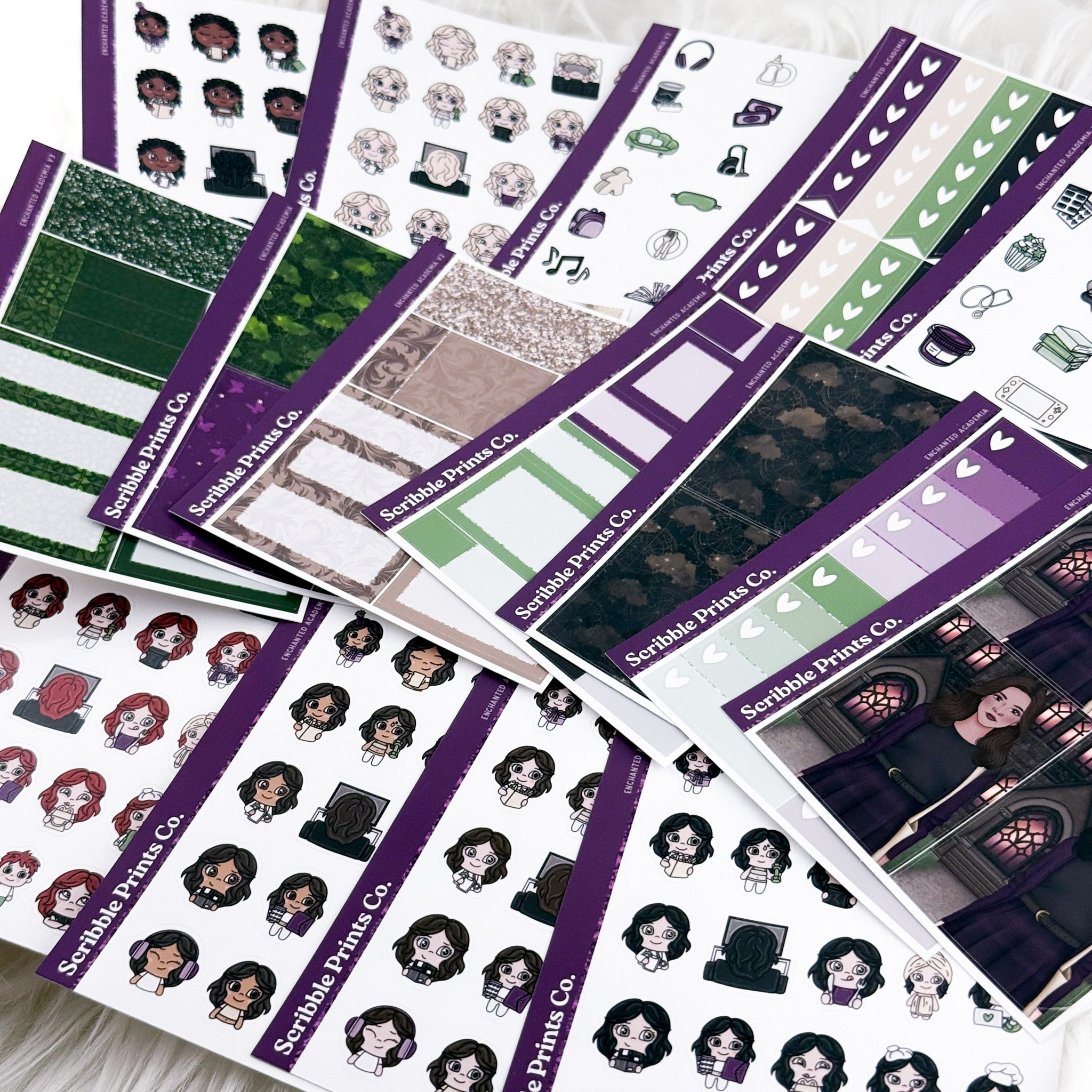 Enchanted Academia – Glossy Weekly Kit Add-Ons