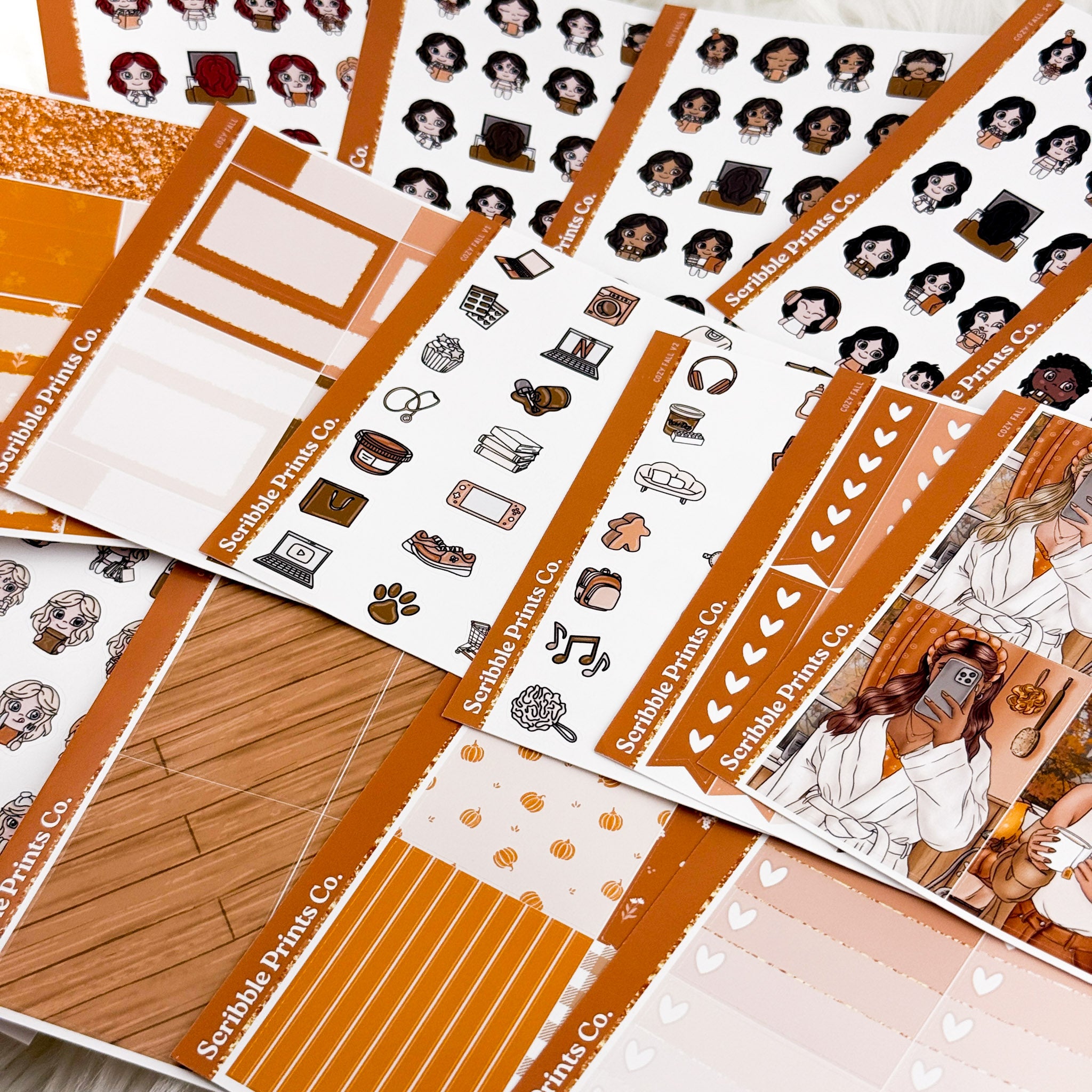 Cozy Fall – Glossy Weekly Kit Add-Ons