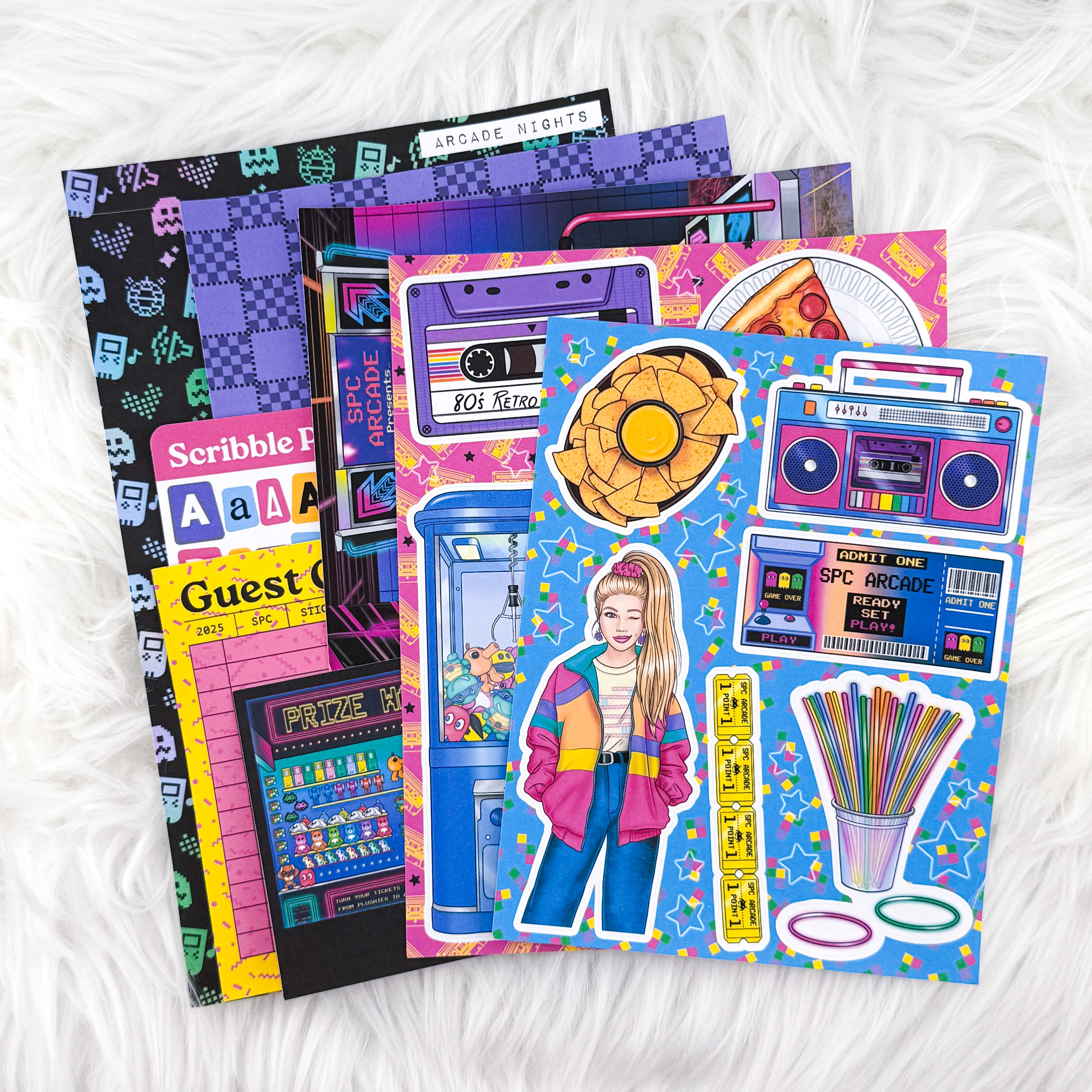 Junk Journal Collage - SPC Sticker Club