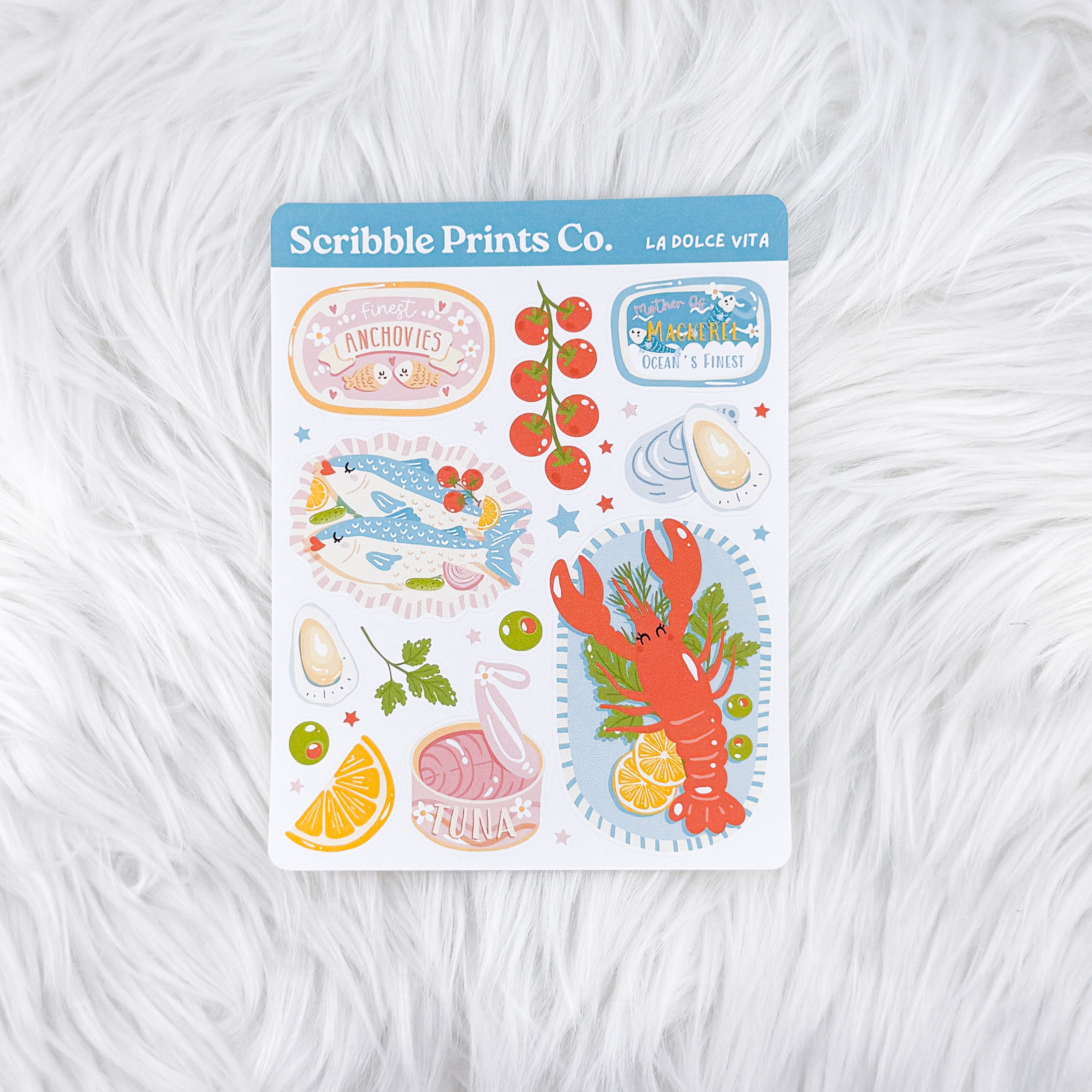 La Dolce Vita – Deco // Matte Journal Stickers
