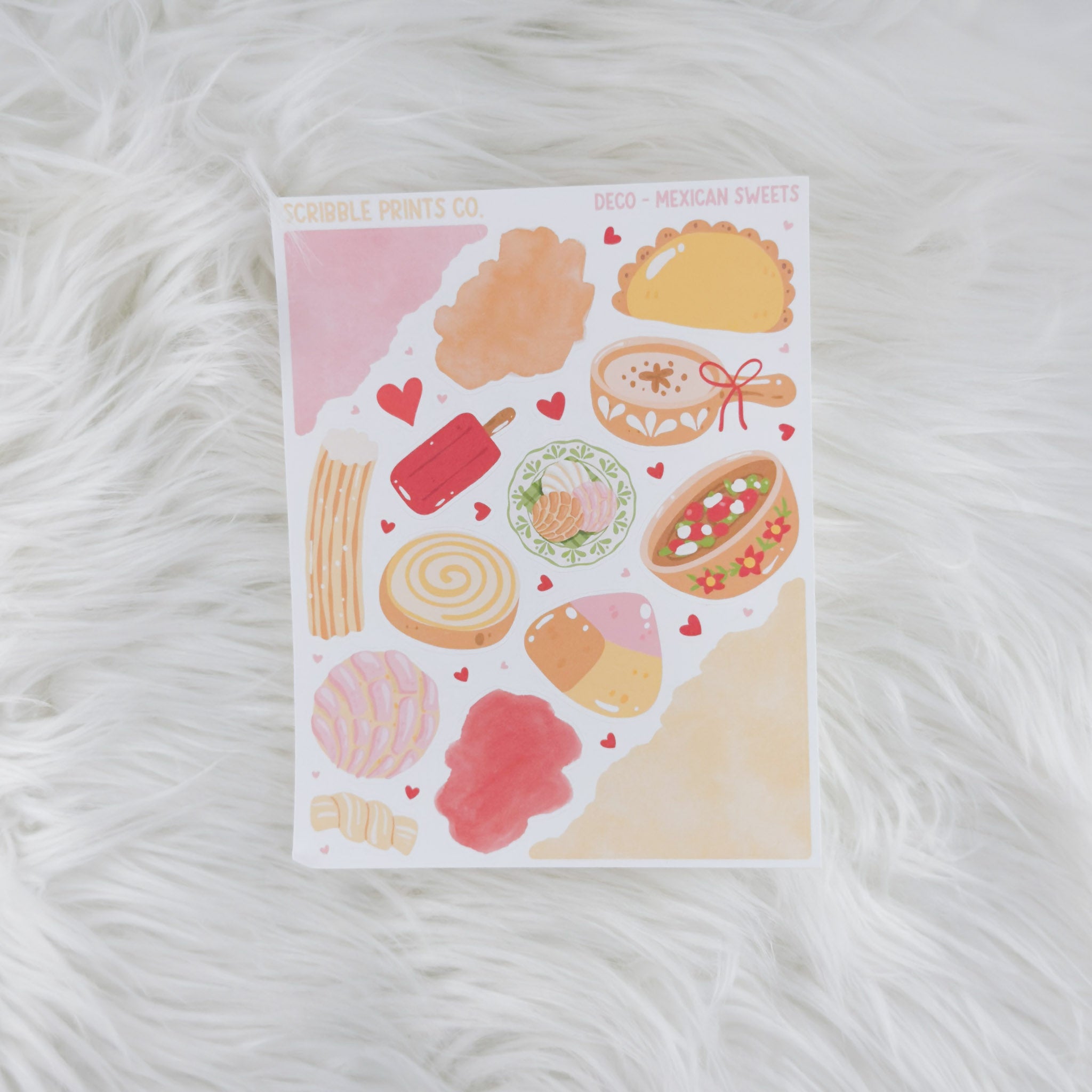 Mexican Sweets – Deco // Matte Journal Stickers