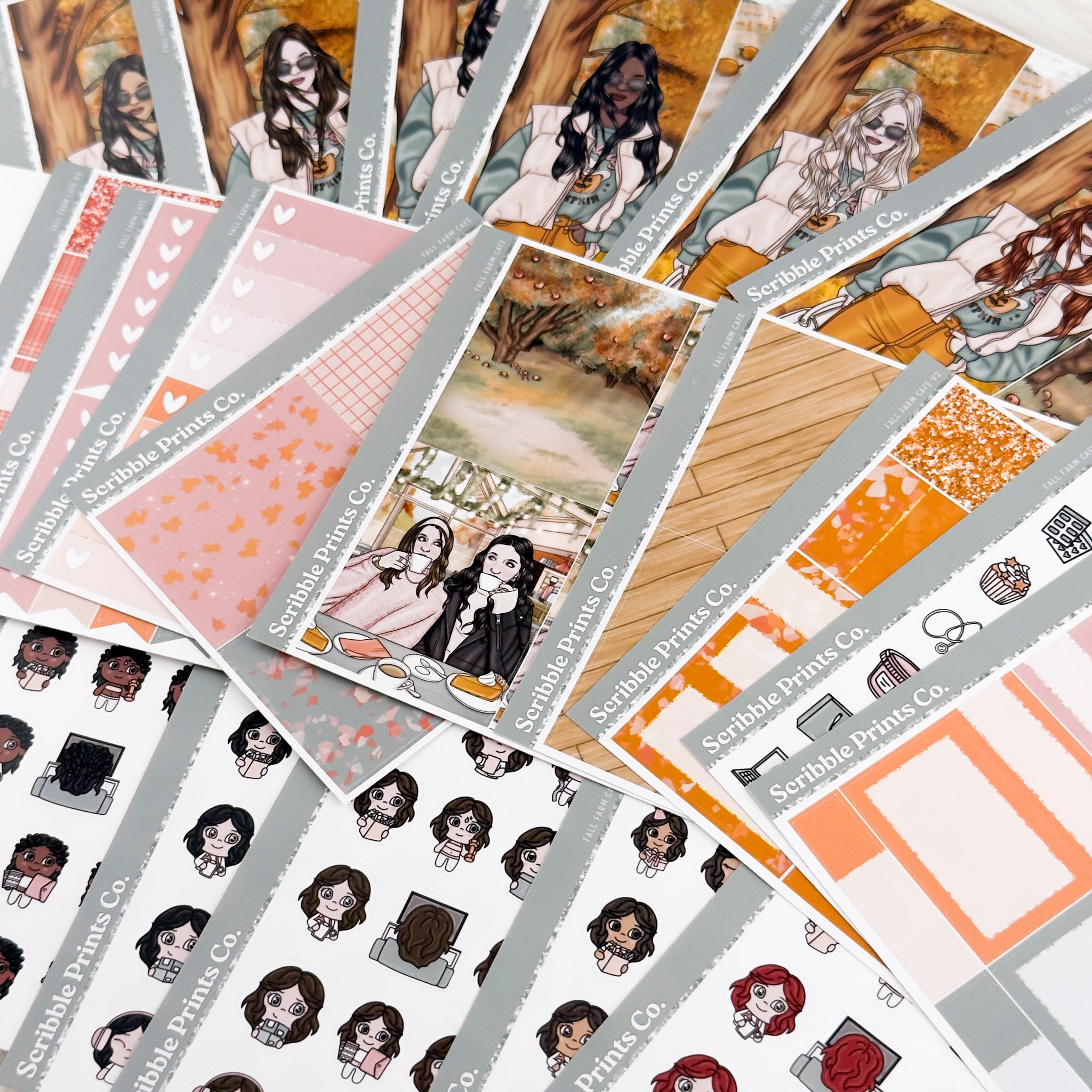 Fall Farm Cafe – Glossy Weekly Kit Add-Ons