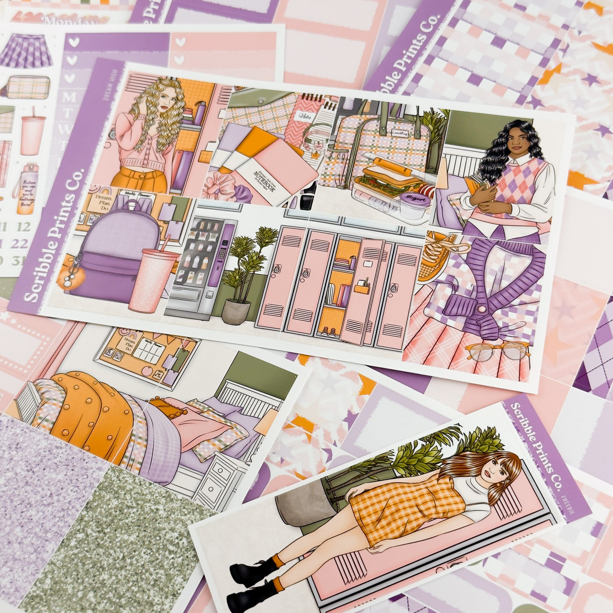 Dream High – Glossy Weekly Planner Kit