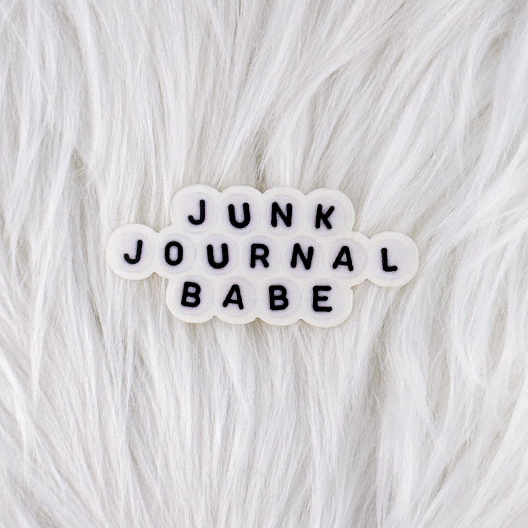 Junk Journal Babe - Waterproof Vinyl Sticker