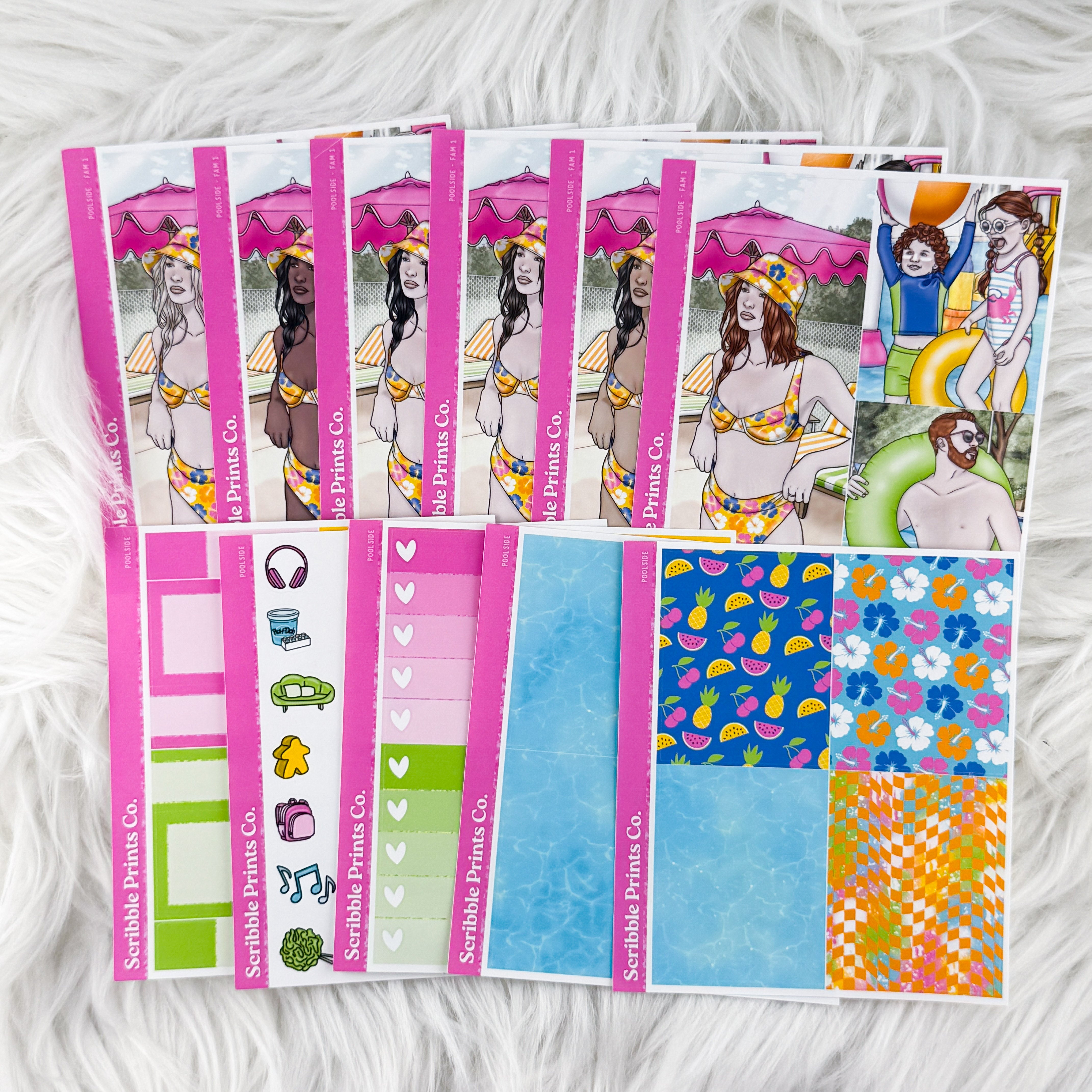Poolside – Glossy Weekly Kit Add-Ons