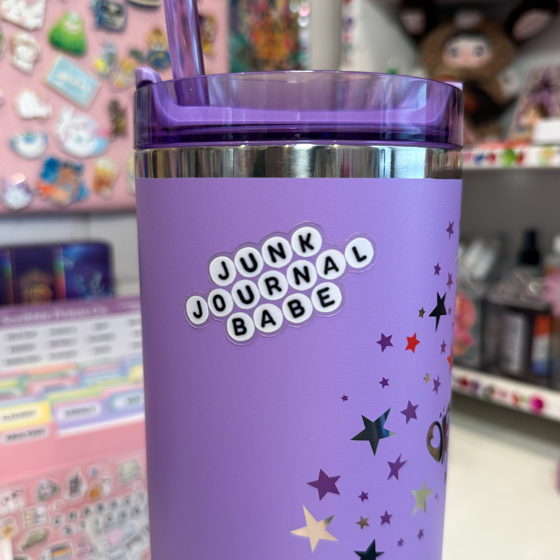 Junk Journal Babe - Waterproof Vinyl Sticker