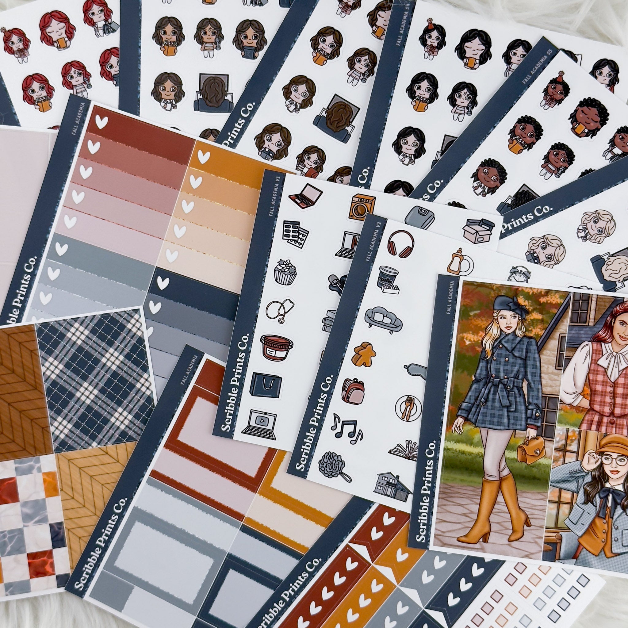 Fall Academia – Glossy Weekly Kit Add-Ons