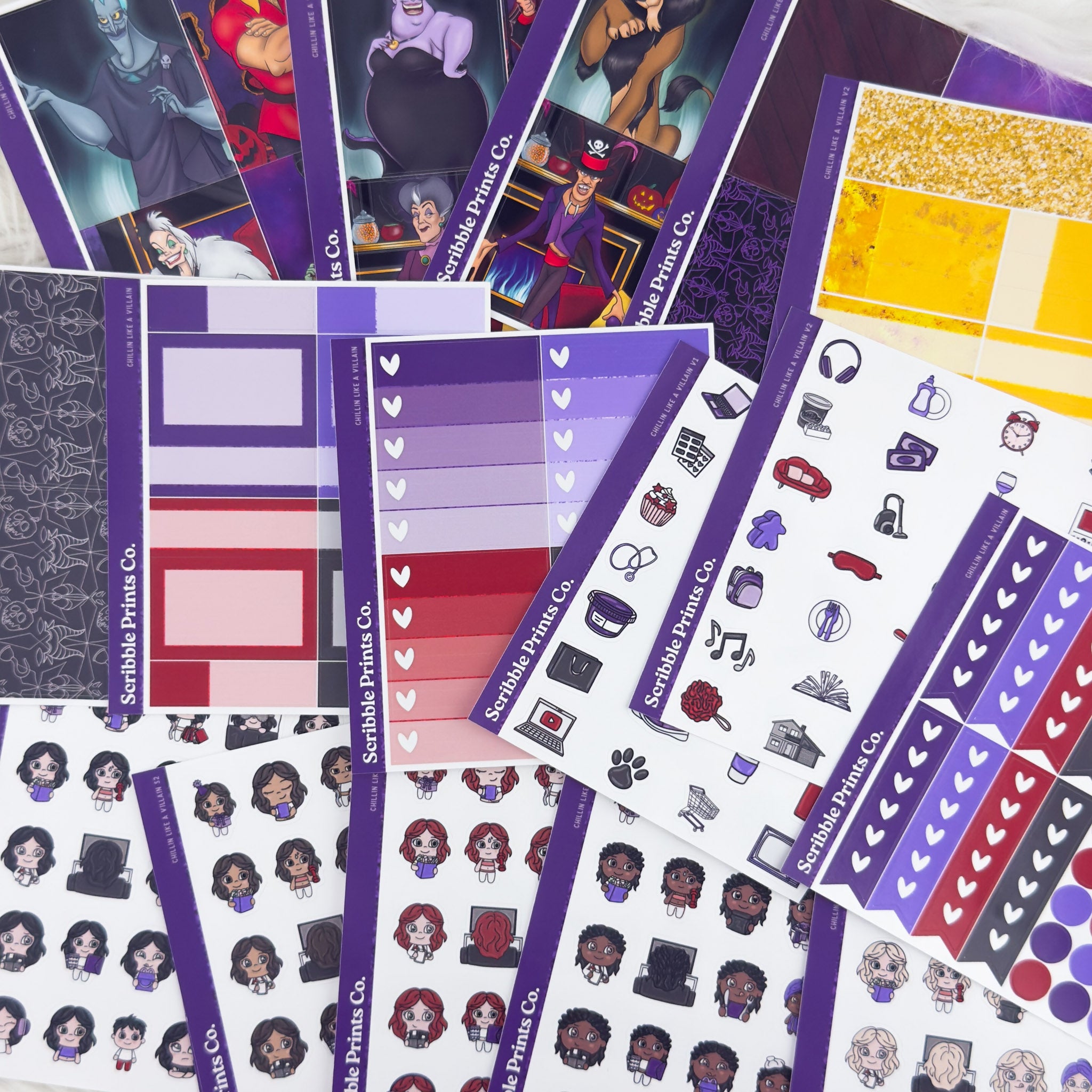 Chillin Like a Villain – Glossy Weekly Kit Add-Ons