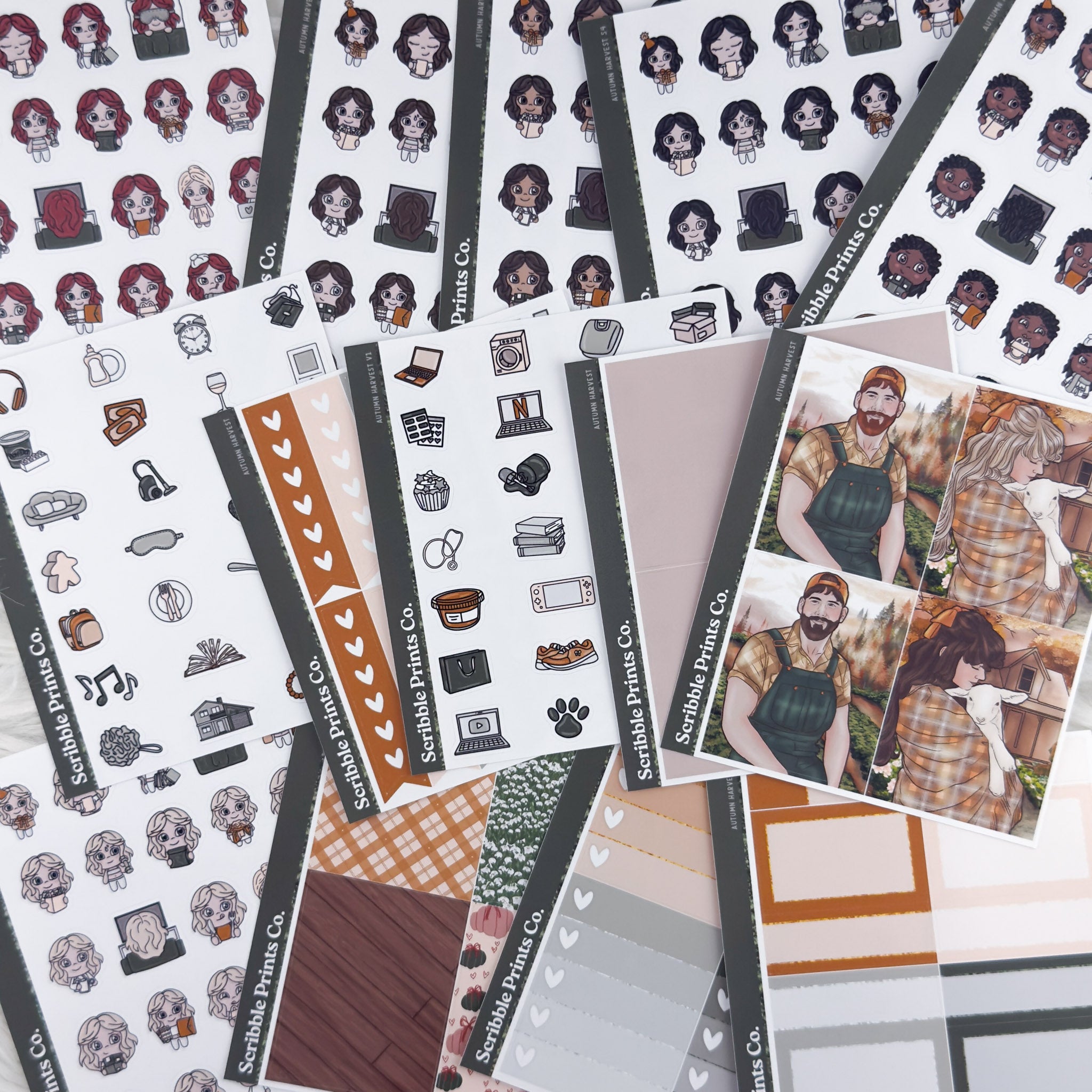 Autumn Harvest – Glossy Weekly Kit Add-Ons