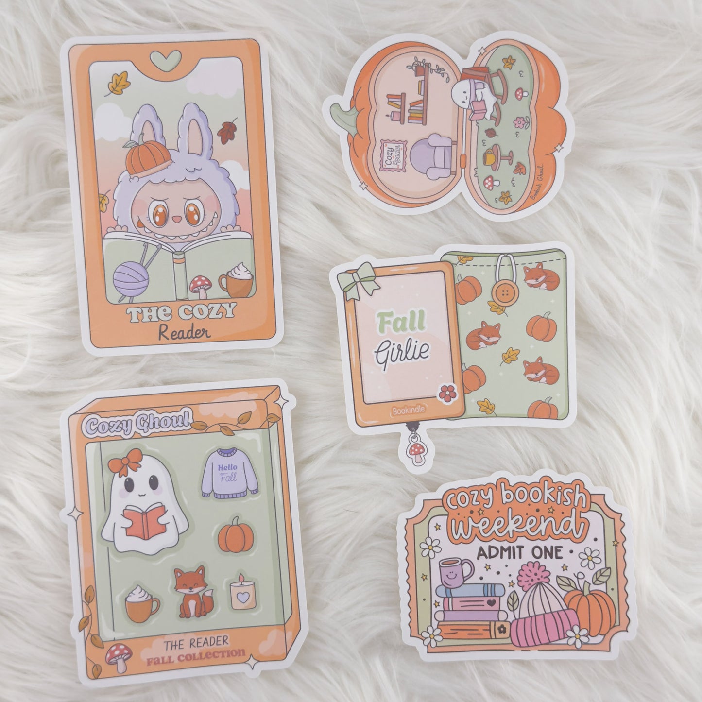 Cozy Fall Bundle // Matte Deco Sticker Set for Journals