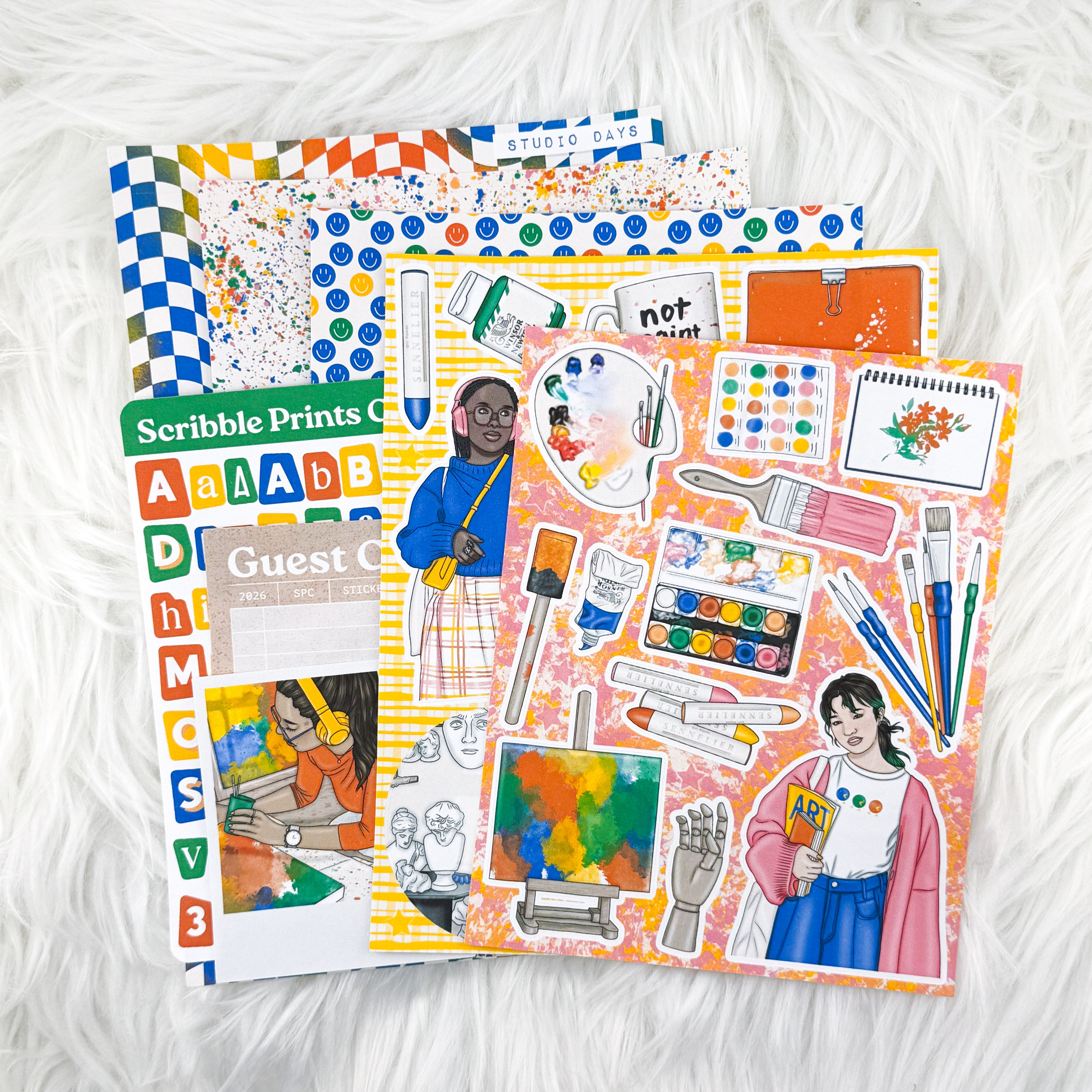 Studio Days Junk Journal Sticker Kit