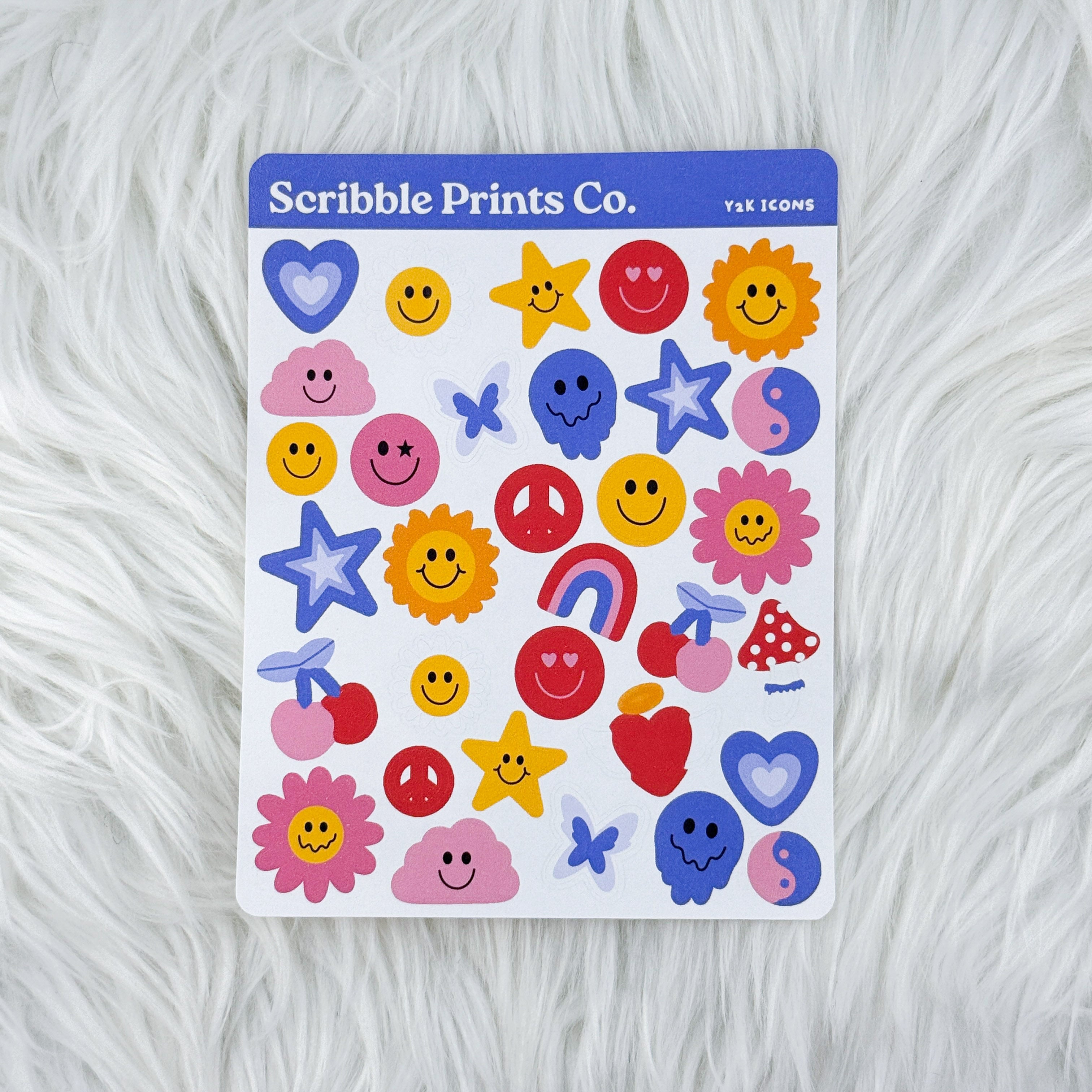 Y2K Icons Deco Sticker Sheet