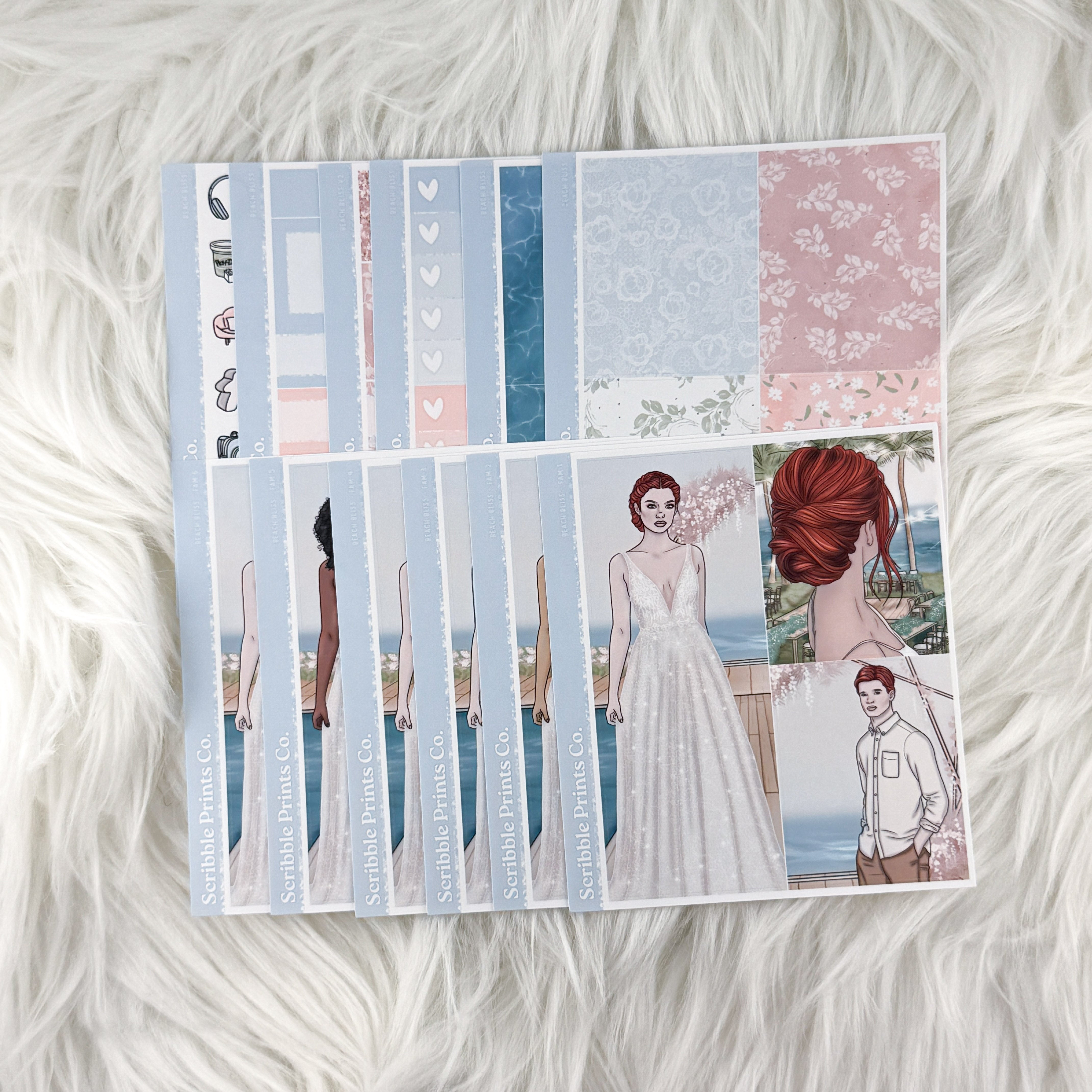 Beach Bliss – Glossy Weekly Kit Add-Ons