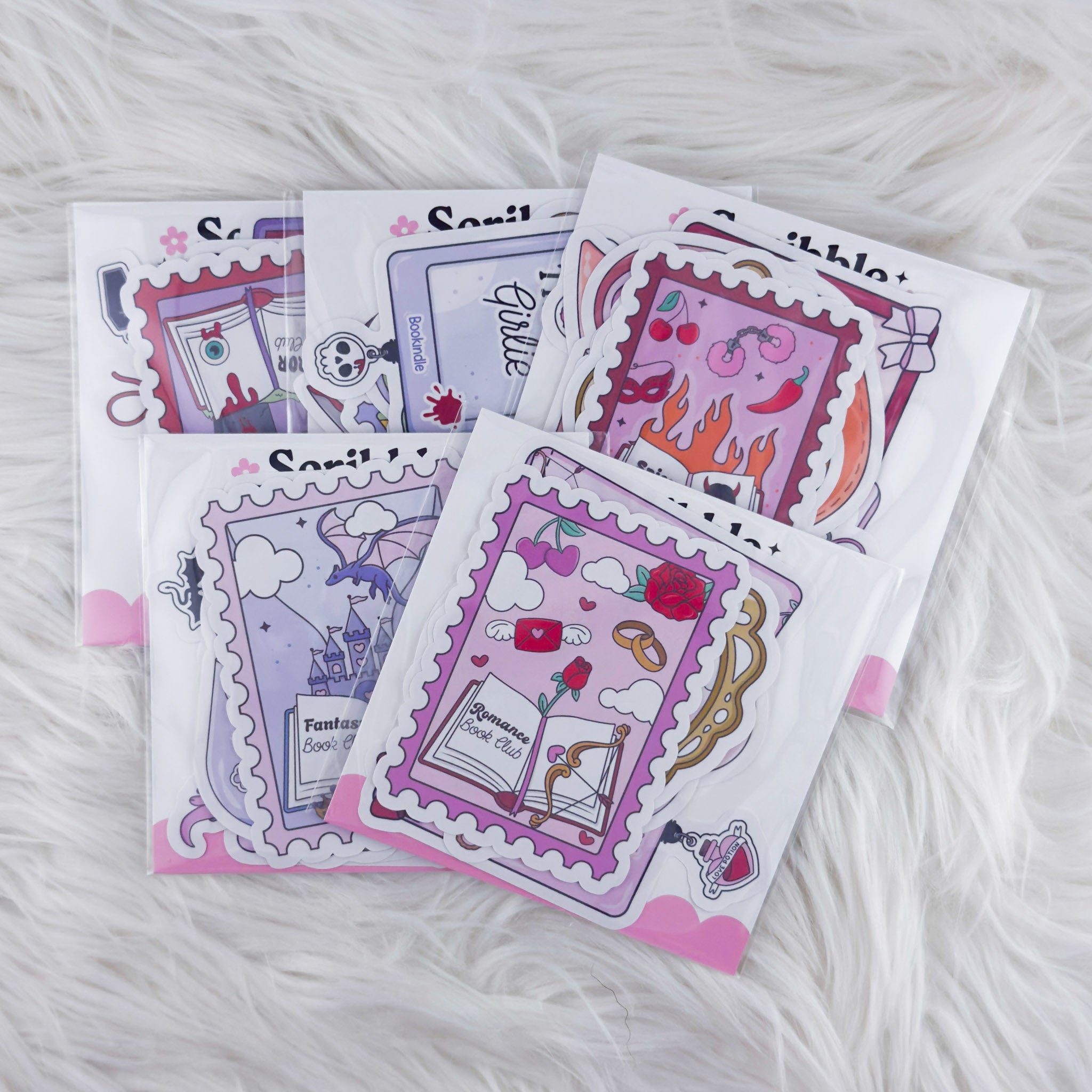 Genre Girlie Bundles // Matte Deco Sticker Set for Journals