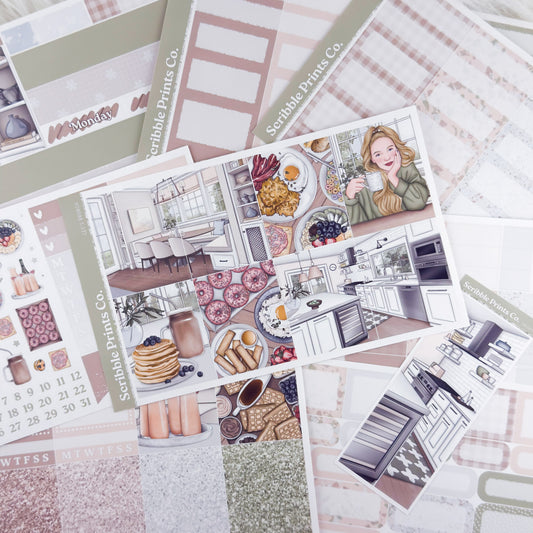 Let’s Brunch – Glossy Weekly Planner Kit