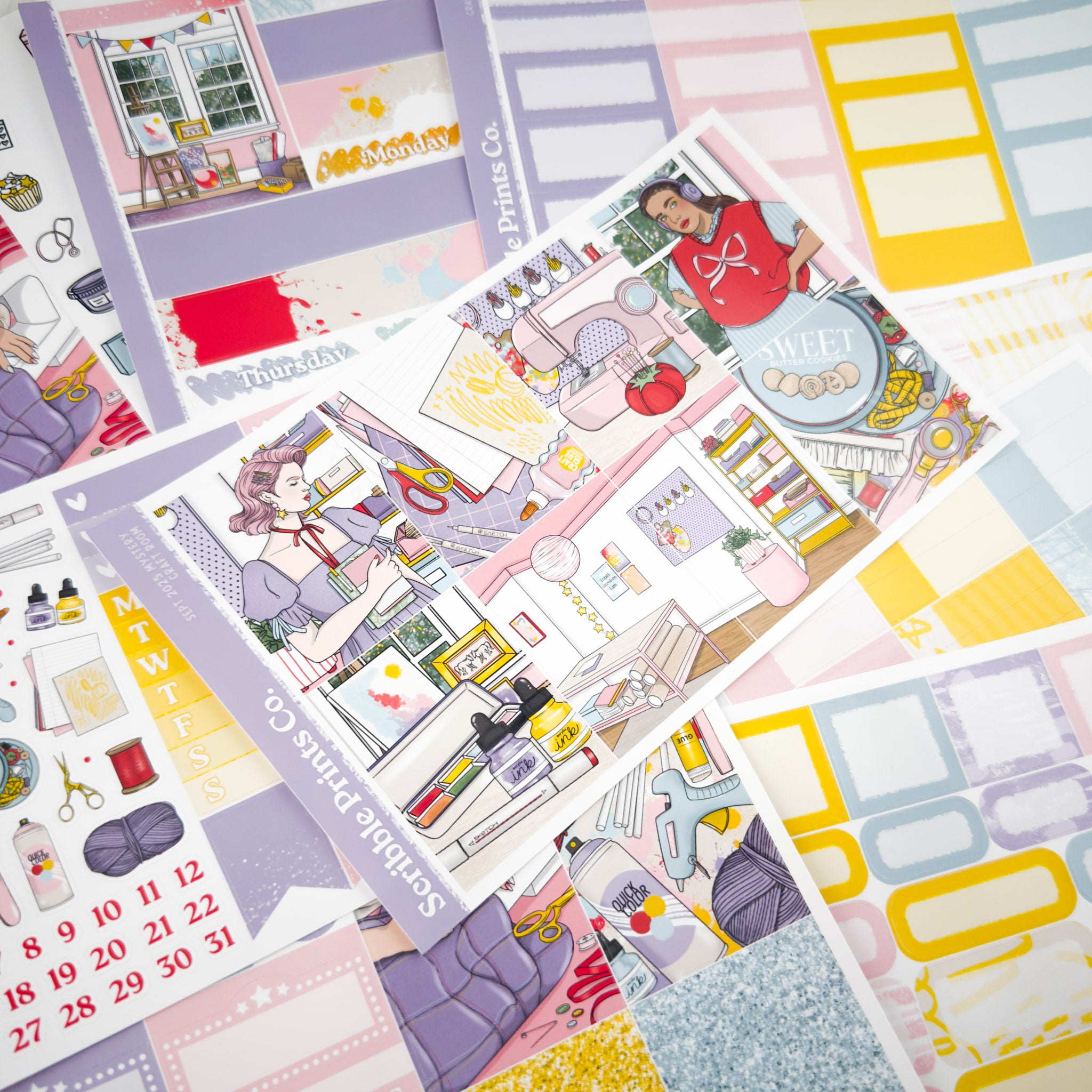 Mystery Weekly Planner Kit