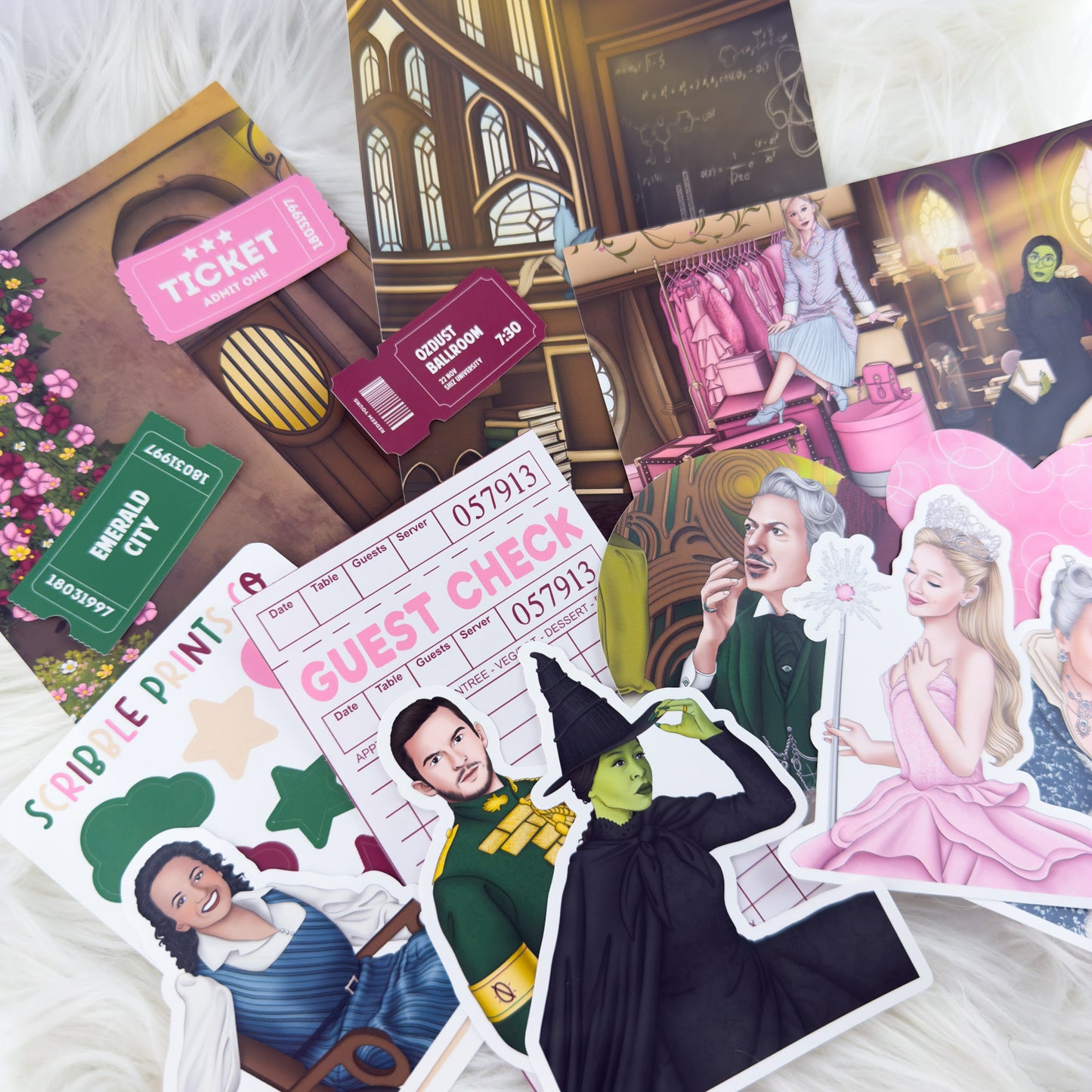 Pop Culture – Junk Journal Kits // Matte Sticker Collection