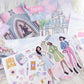 Pop Culture – Junk Journal Kits // Matte Sticker Collection