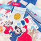 Pop Culture – Junk Journal Kits // Matte Sticker Collection