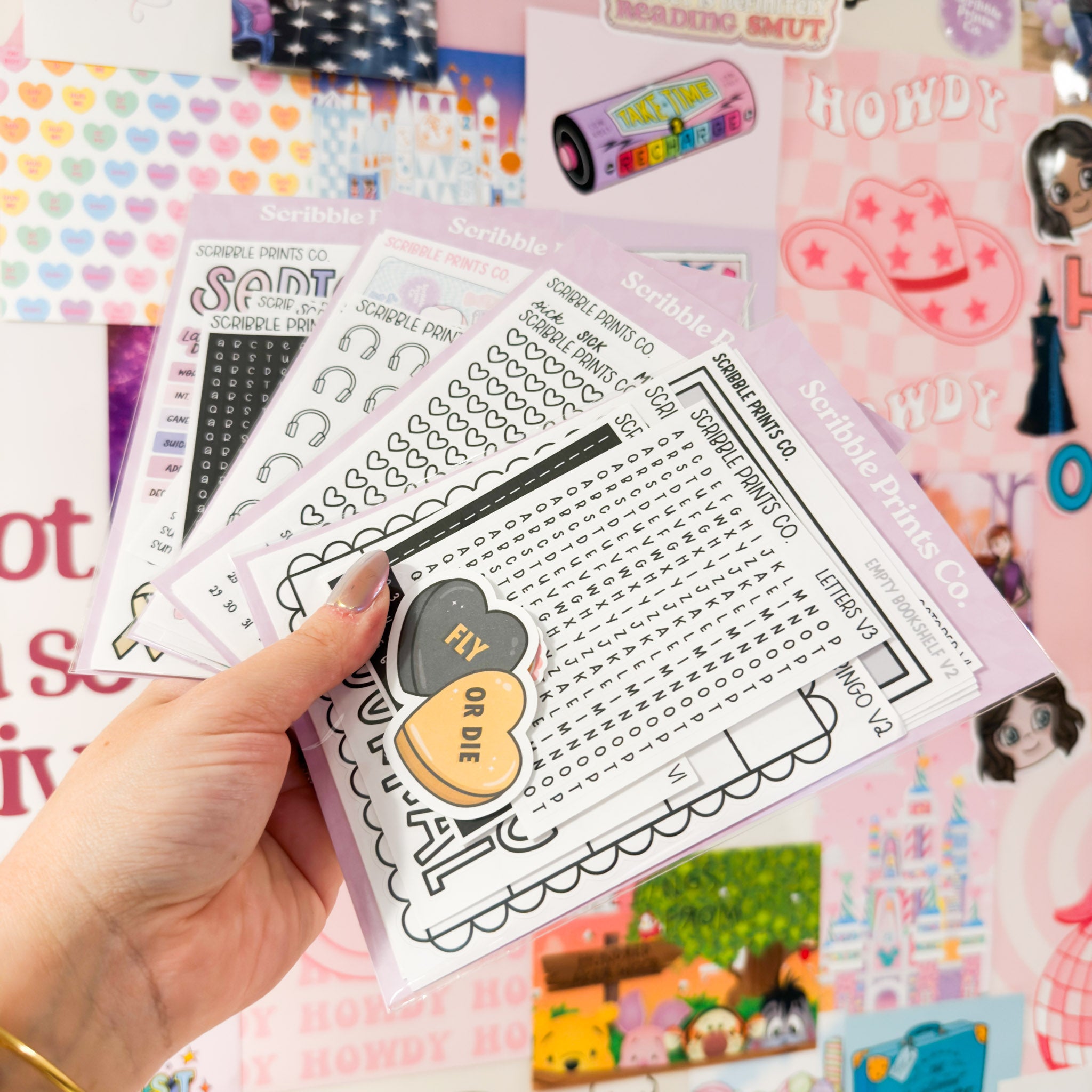 Matte Misfit Sticker Grab Bag