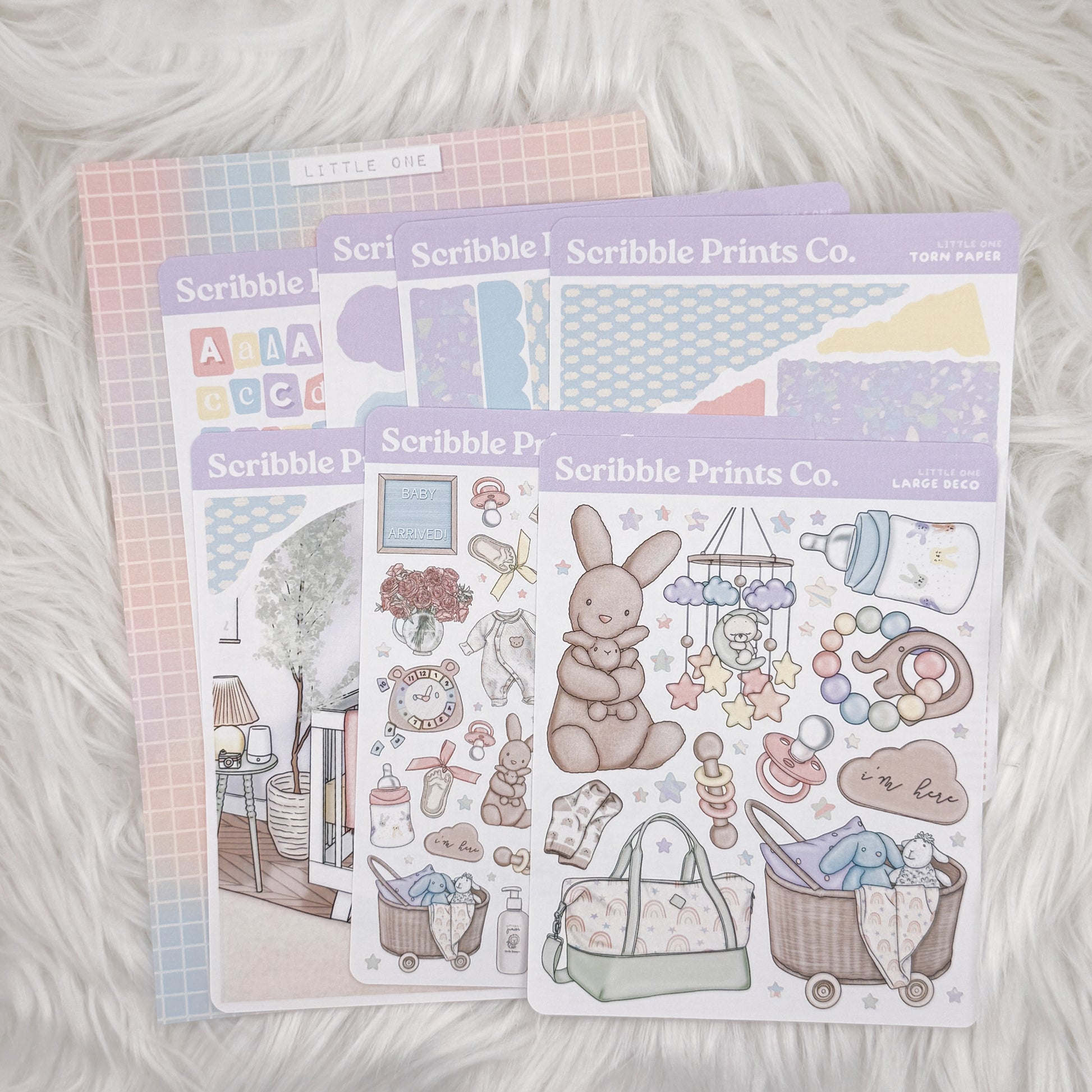 Little One Journaling Sticker Collection
