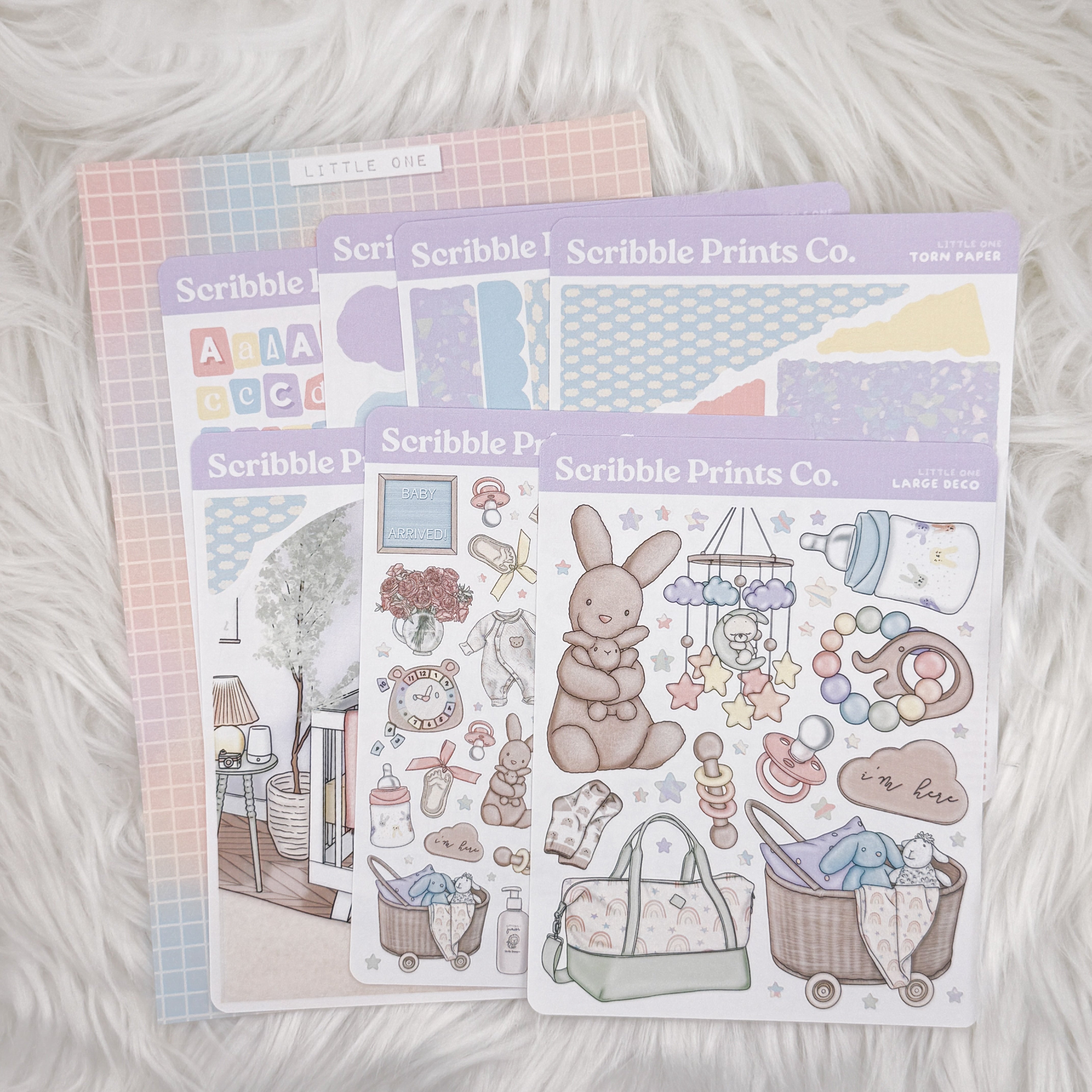 Little One Journaling Sticker Collection