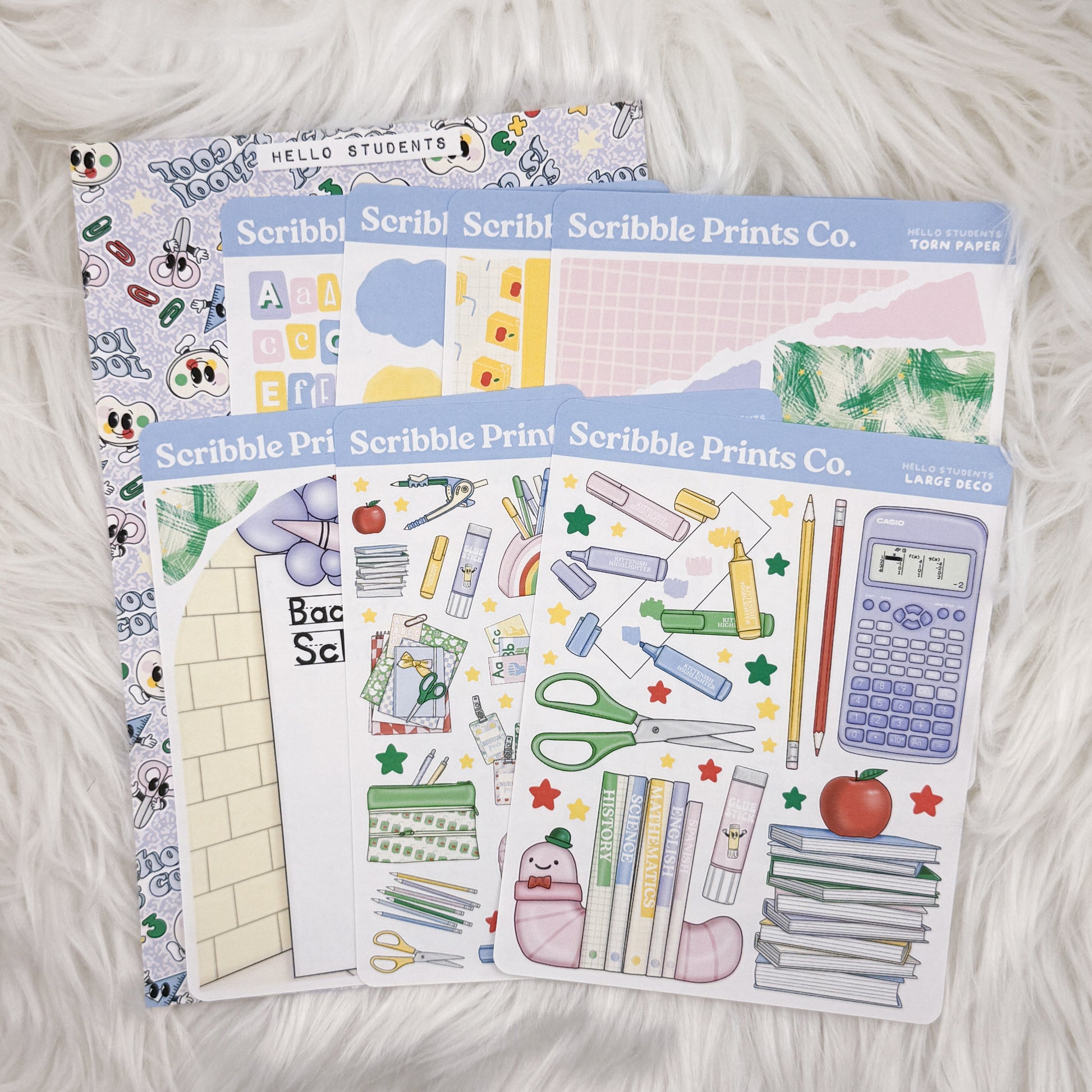Hello Students Journaling Sticker Collection