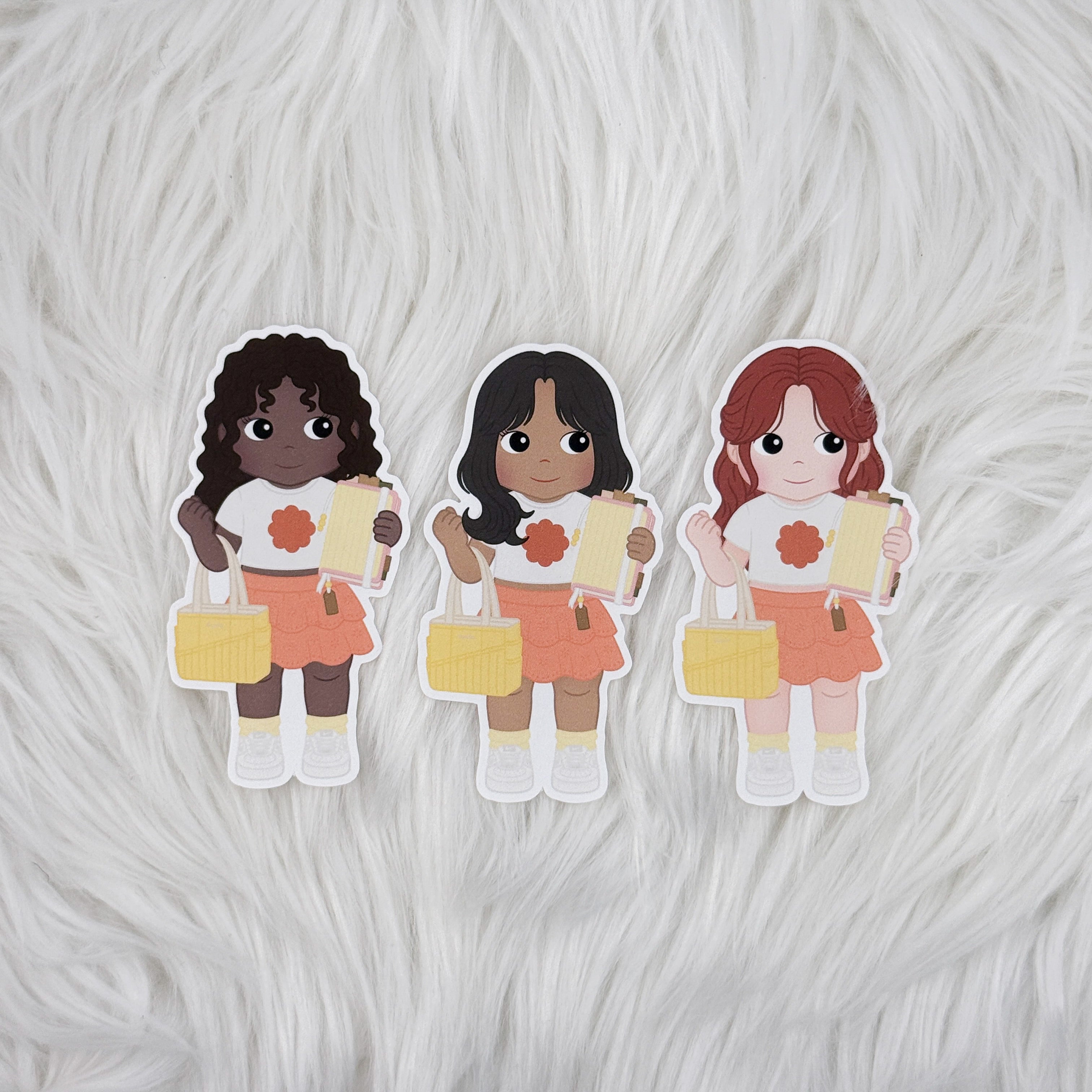 Junk Journal Angel Matte Journaling Sticker