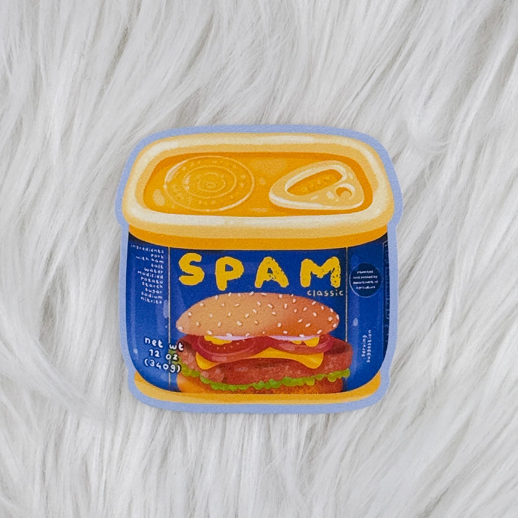 Spam Matte Journaling Sticker