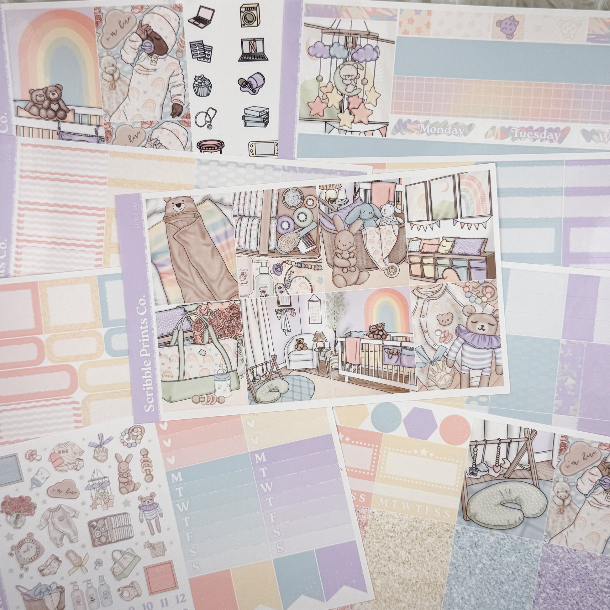 Little One Weekly Planner Kit