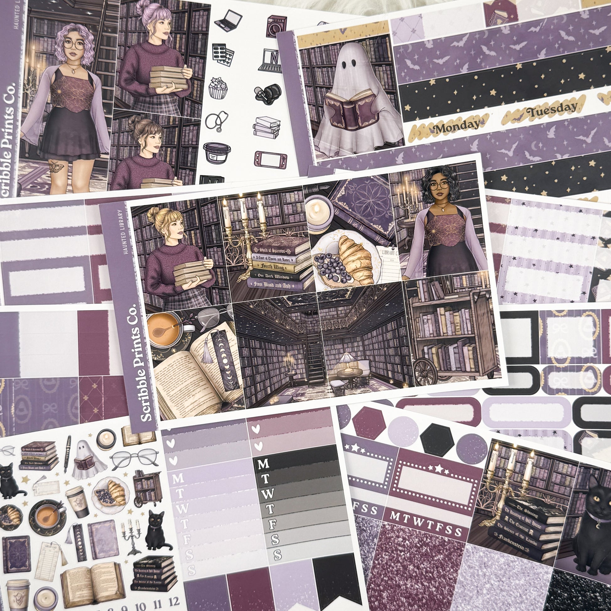 Weekly Planner Stickers - SPC Sticker Club
