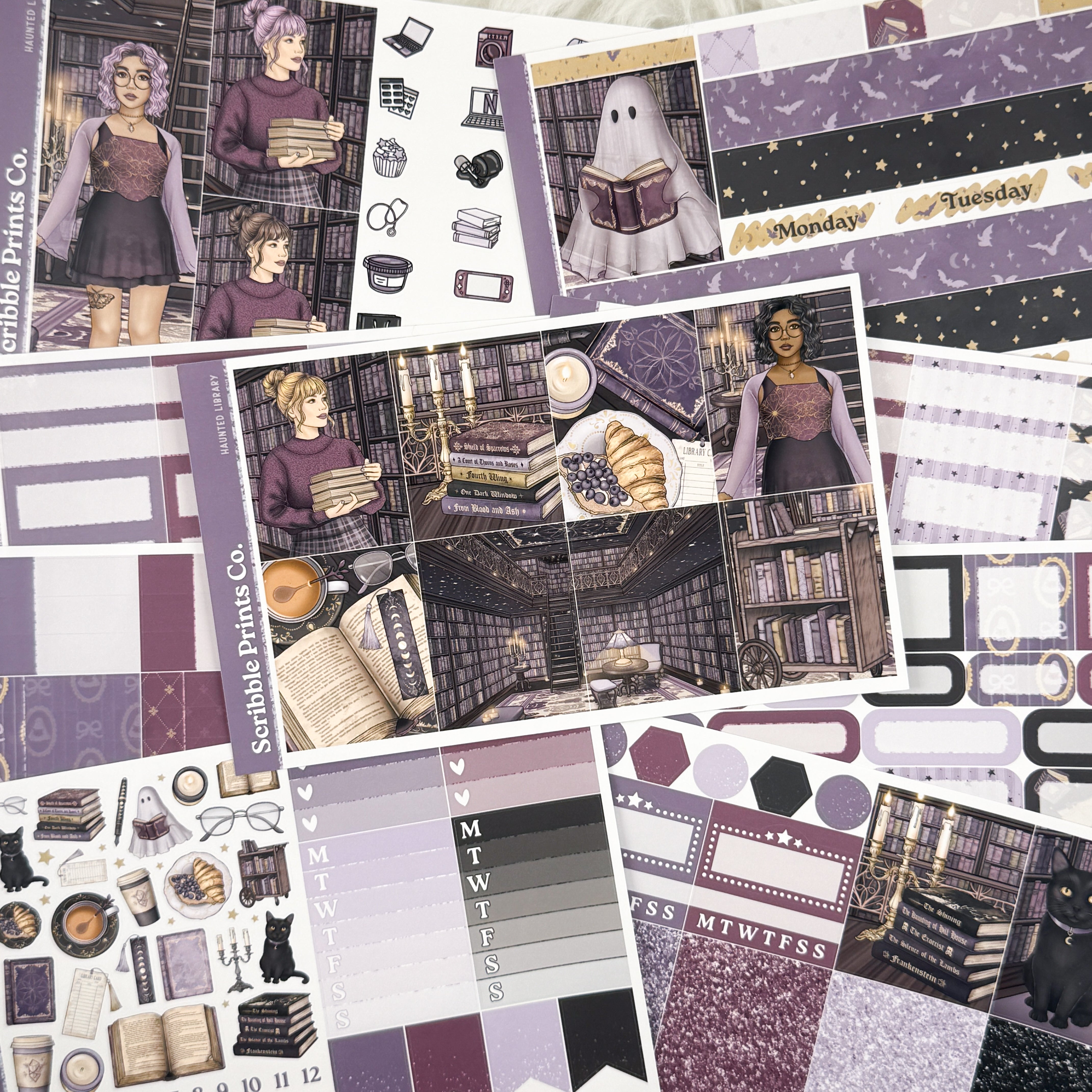 Weekly Planner Stickers - SPC Sticker Club