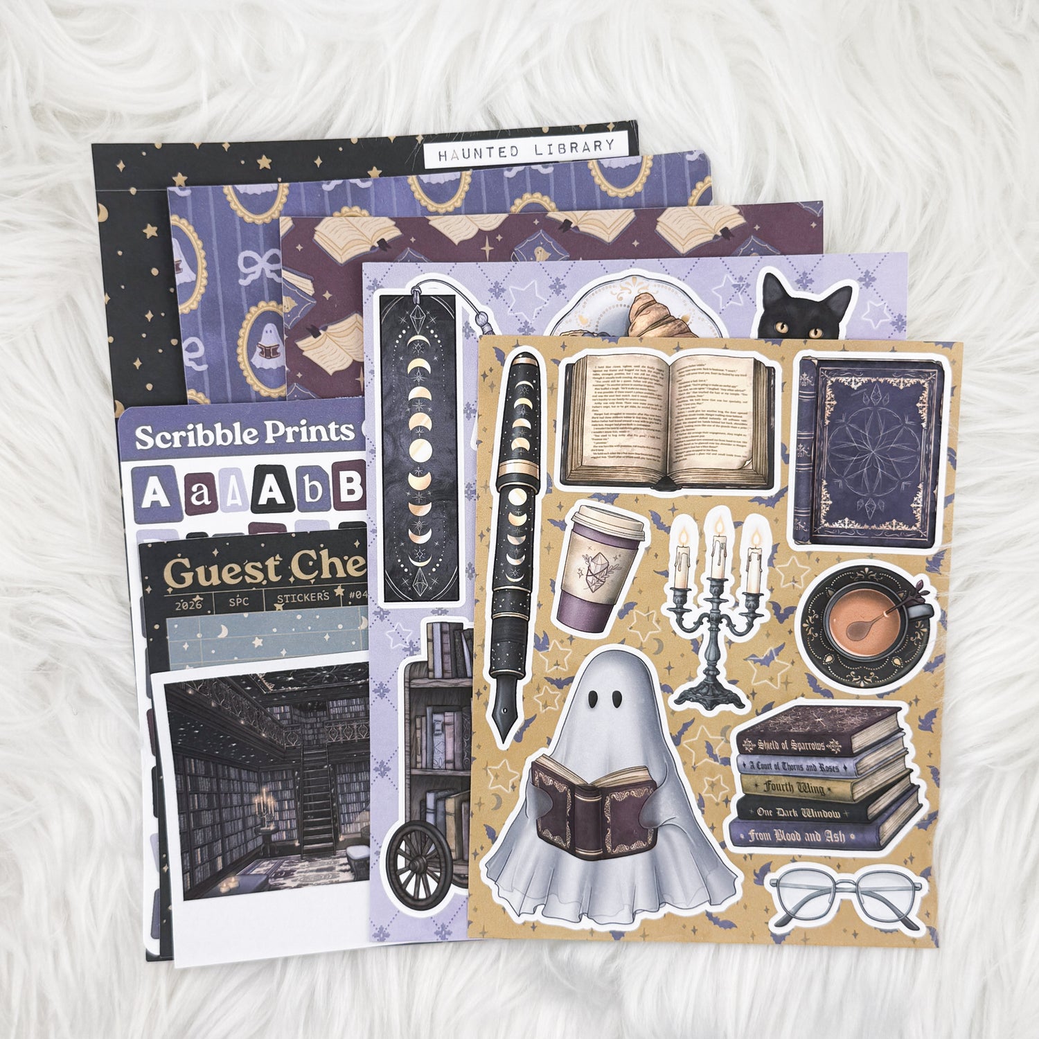 Junk Journal Sticker Kit - SPC Sticker Club