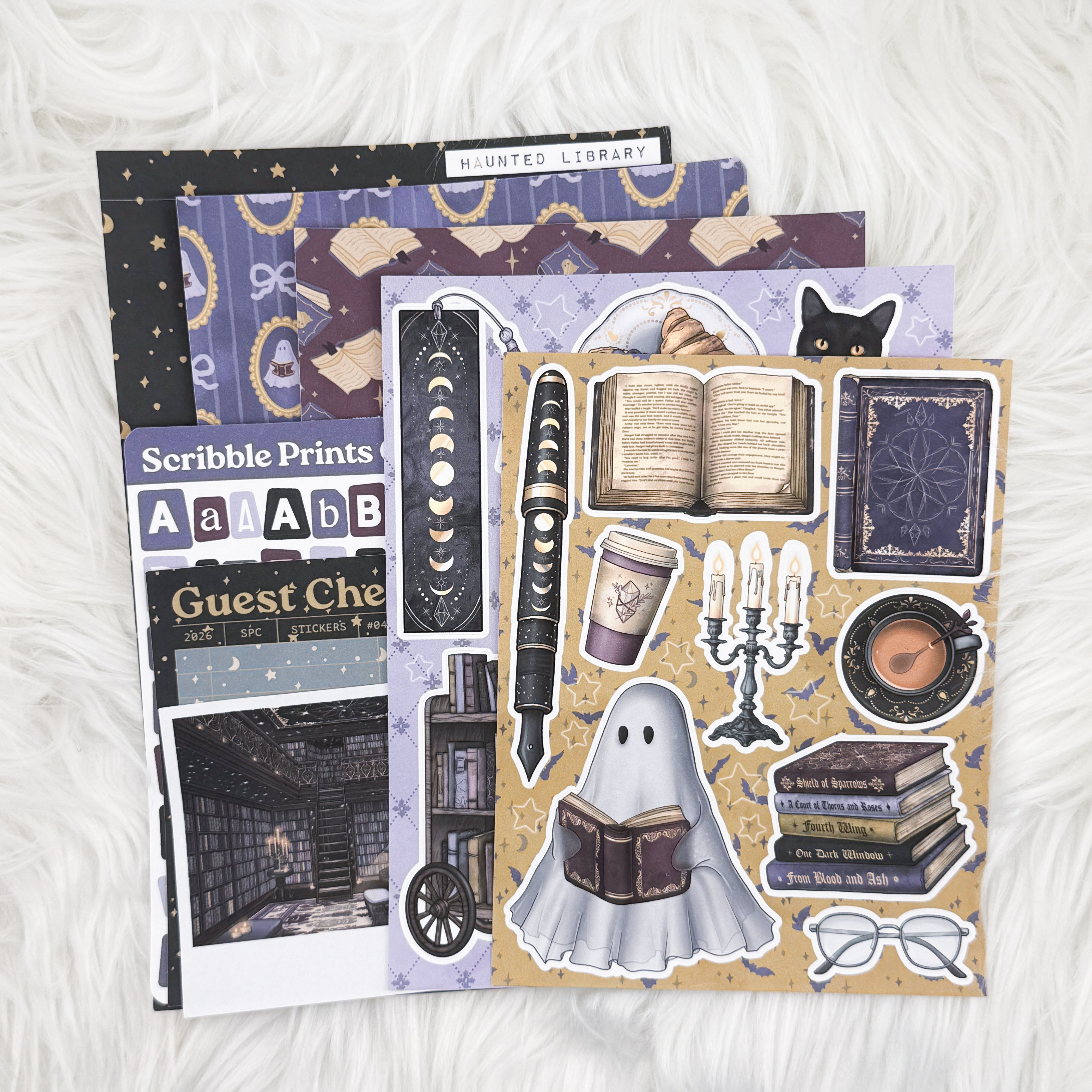 Junk Journal Sticker Kit - SPC Sticker Club