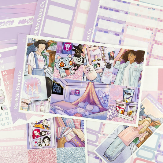 Idols – Glossy Weekly Planner Kit