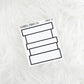 Stack v2 // Matte Reading Journal Stickers