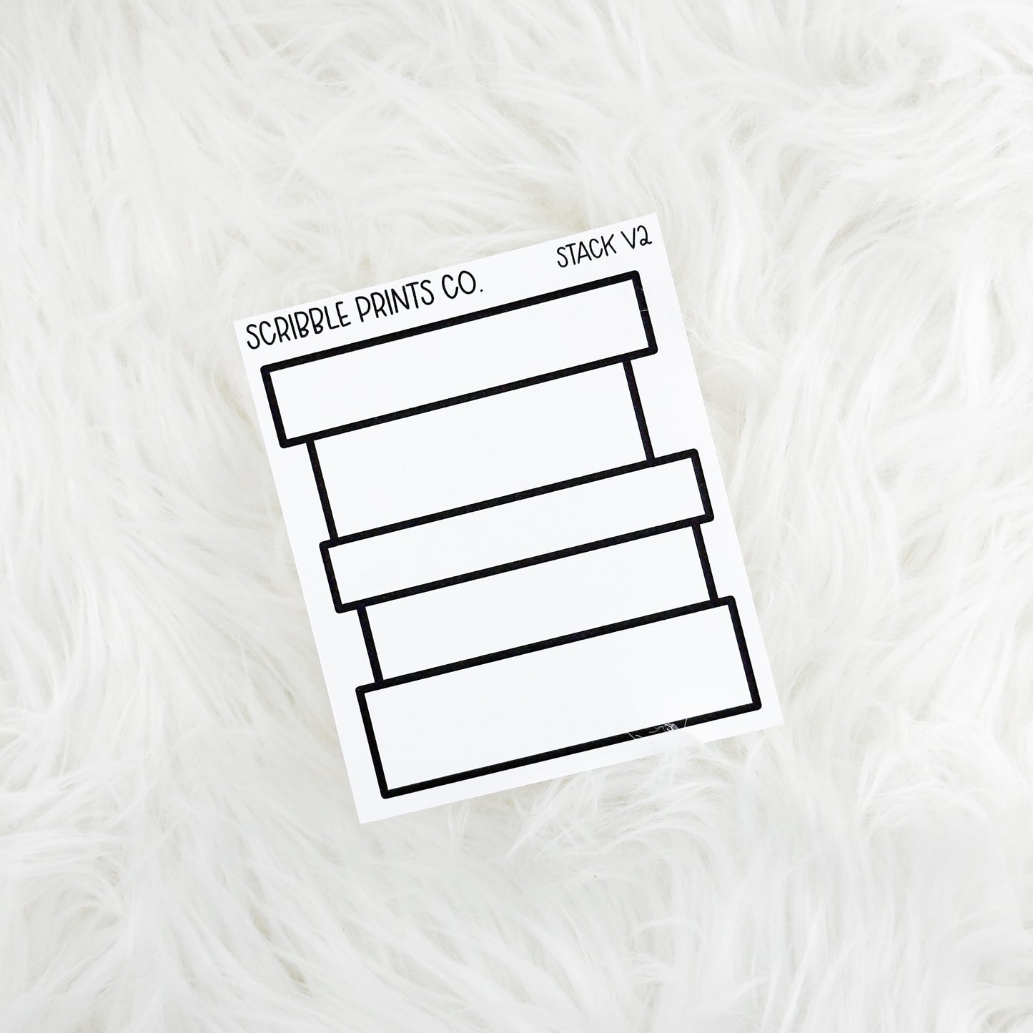Stack v2 // Matte Reading Journal Stickers