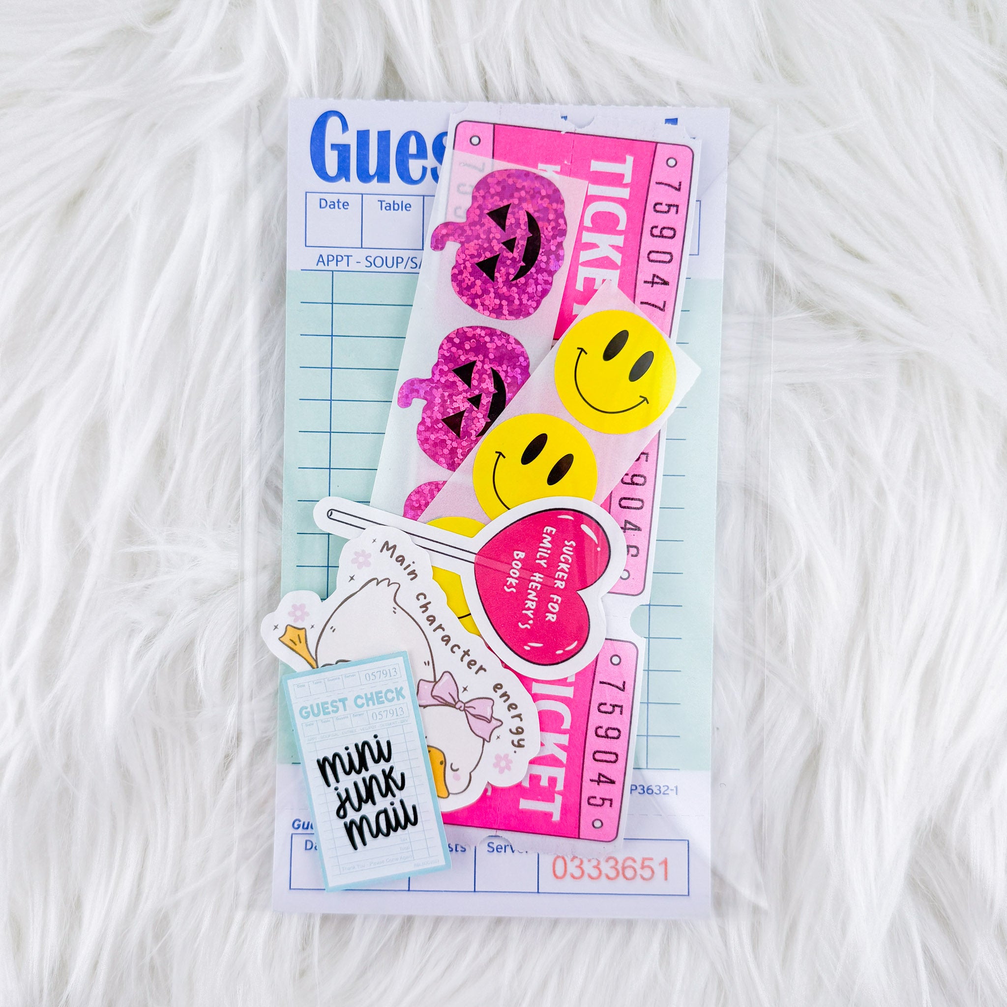 Mini Junk Mail - Matte Stickers & Ephemera