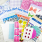 Junk Journal Sticker Starter Kit - Matte Stickers & Ephemera