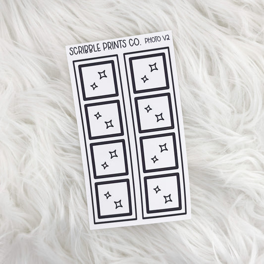 Photo V2 // Matte Reading Journal Stickers