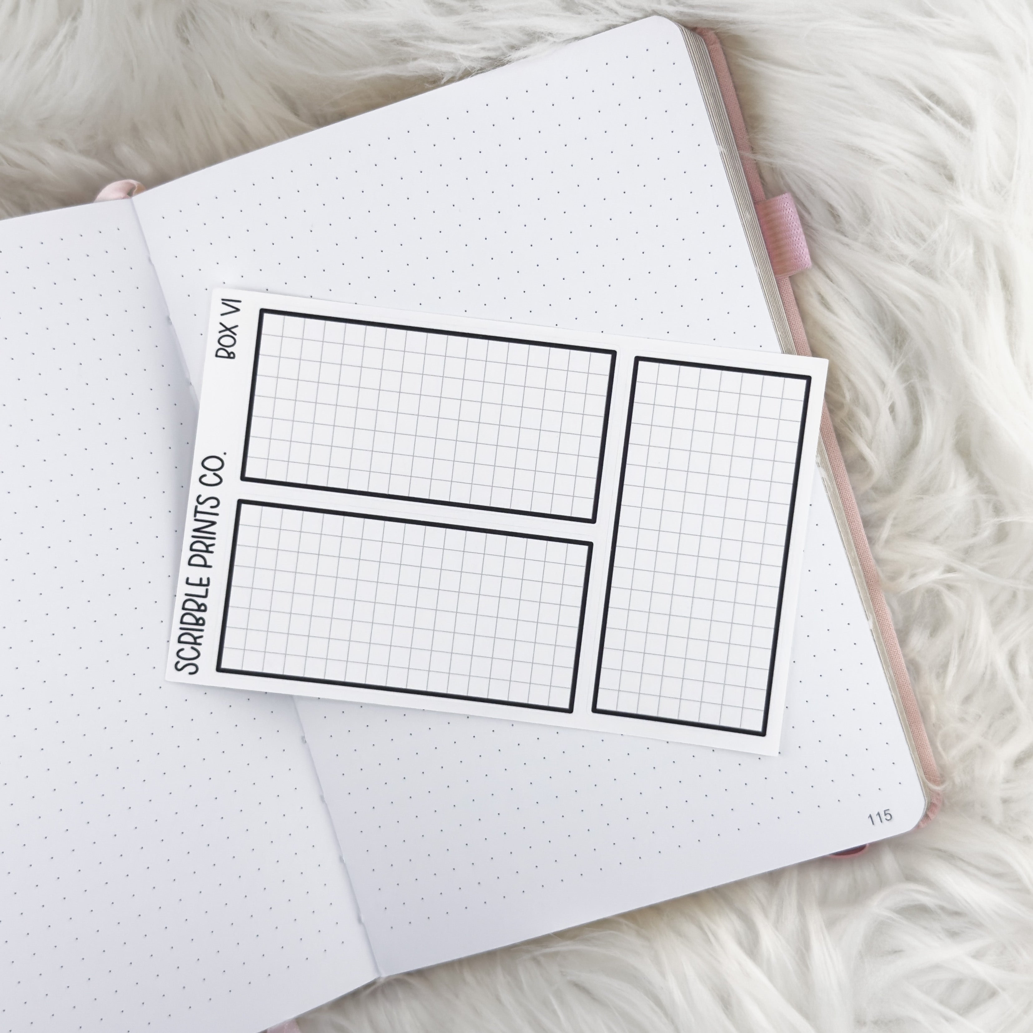 Box V1 // Matte Reading Journal Stickers