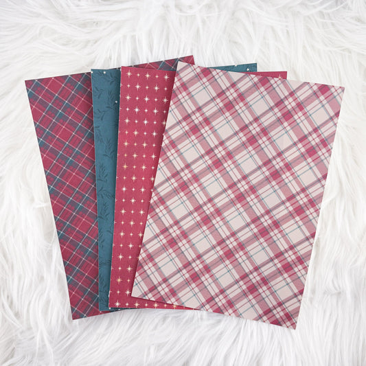 » Winter Bookshop - A5 Matte Sticker Paper (Set of 4) (100% off)