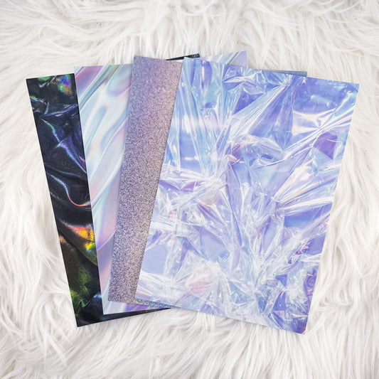 Holo Party - A5 Matte Sticker Paper (Set of 4)
