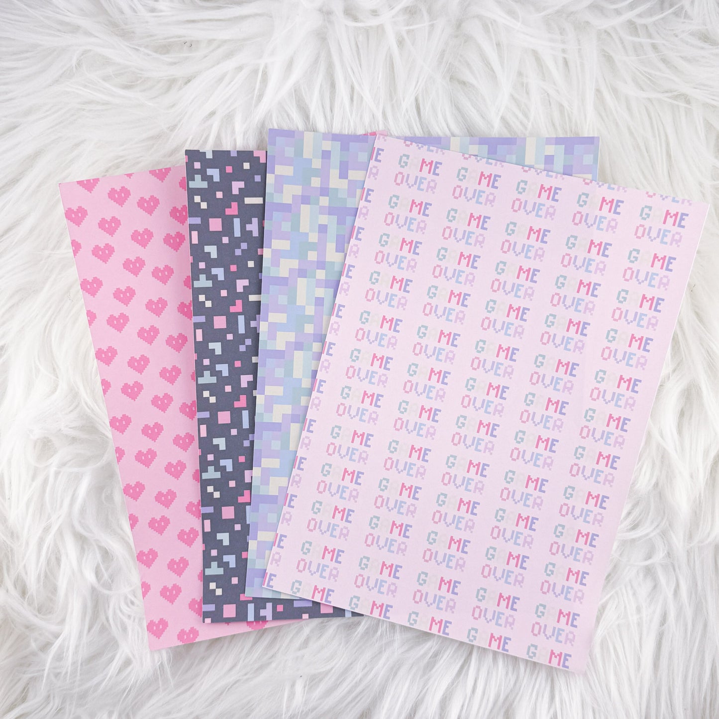 Gamer Girl - A5 Matte Sticker Paper (Set of 4)
