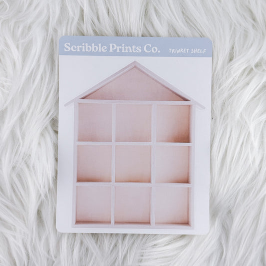 Trinket Shelf – Deco // Matte Journal Stickers