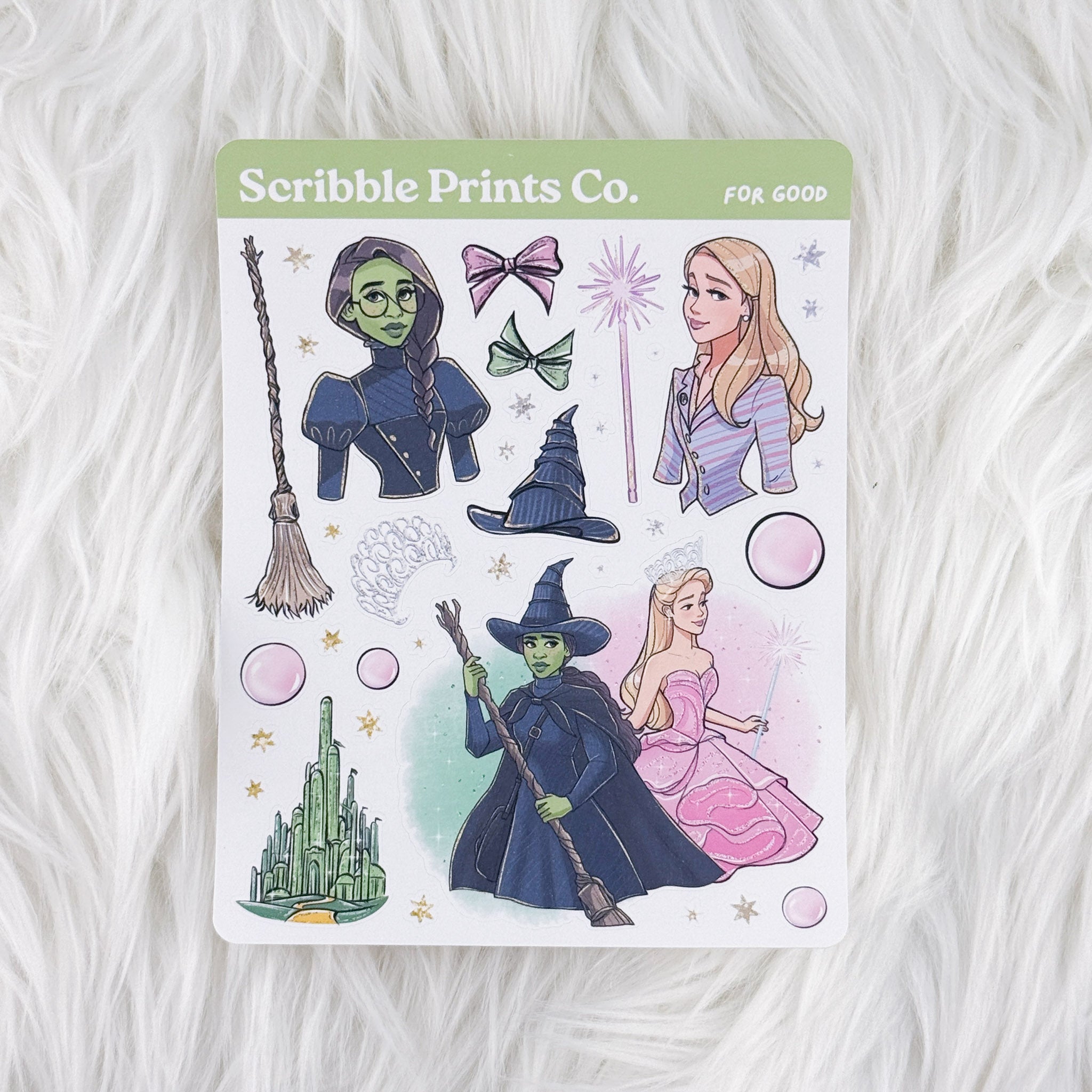 For Good – Deco // Matte Journal Stickers