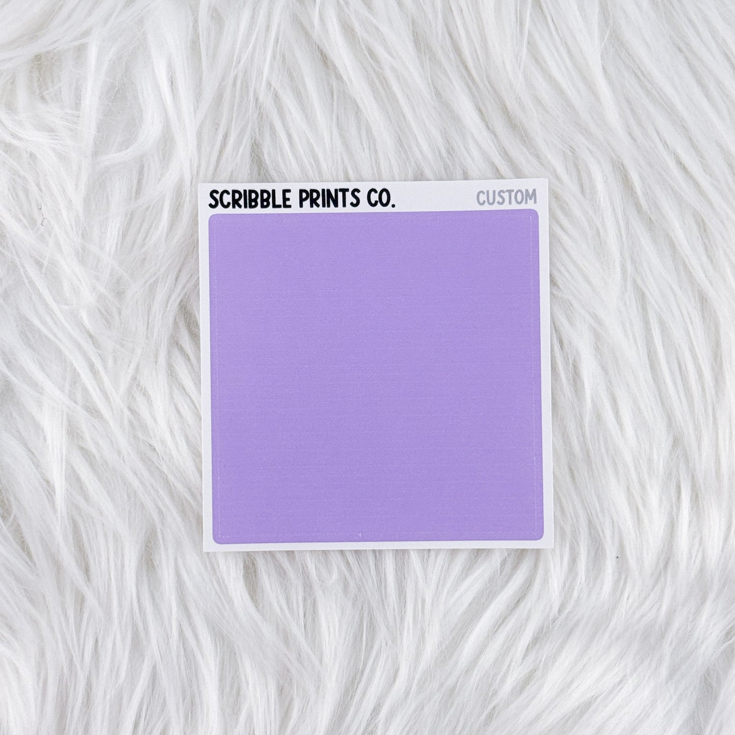 Custom Square Photo // Matte Journal Stickers