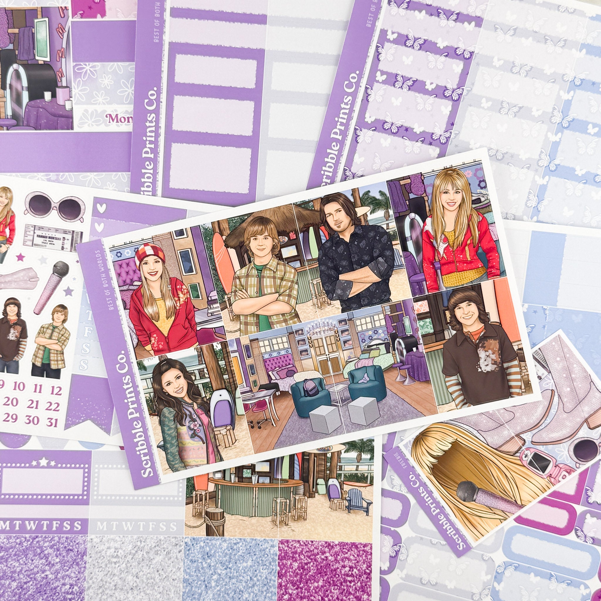 Best of Both Worlds – Glossy Weekly Planner Kit