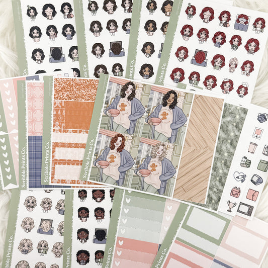 Cosy Christmas – Glossy Weekly Kit Add-Ons